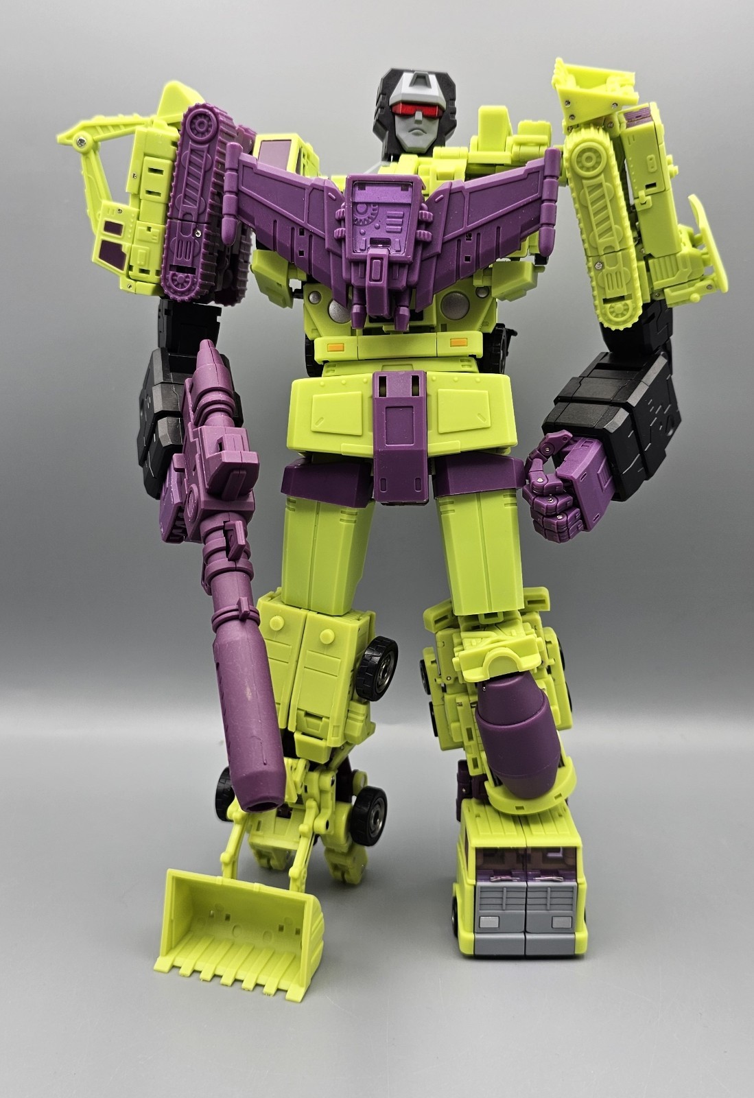 Magic Square Devastator Full Set Constructicons Original Release Complete