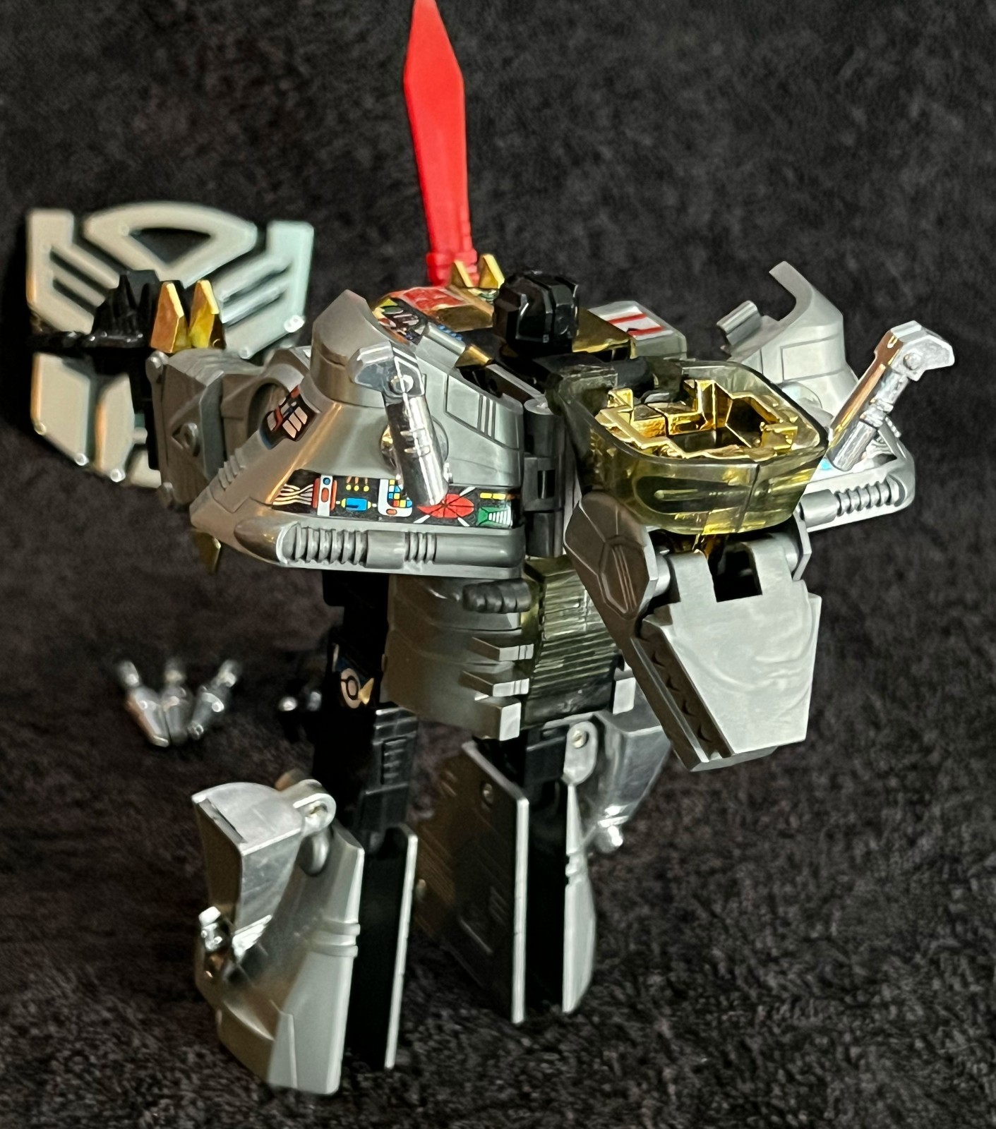 G1 1985 GRIMLOCK • 100% COMPLETE • VINTAGE G1 TRANSFORMERS