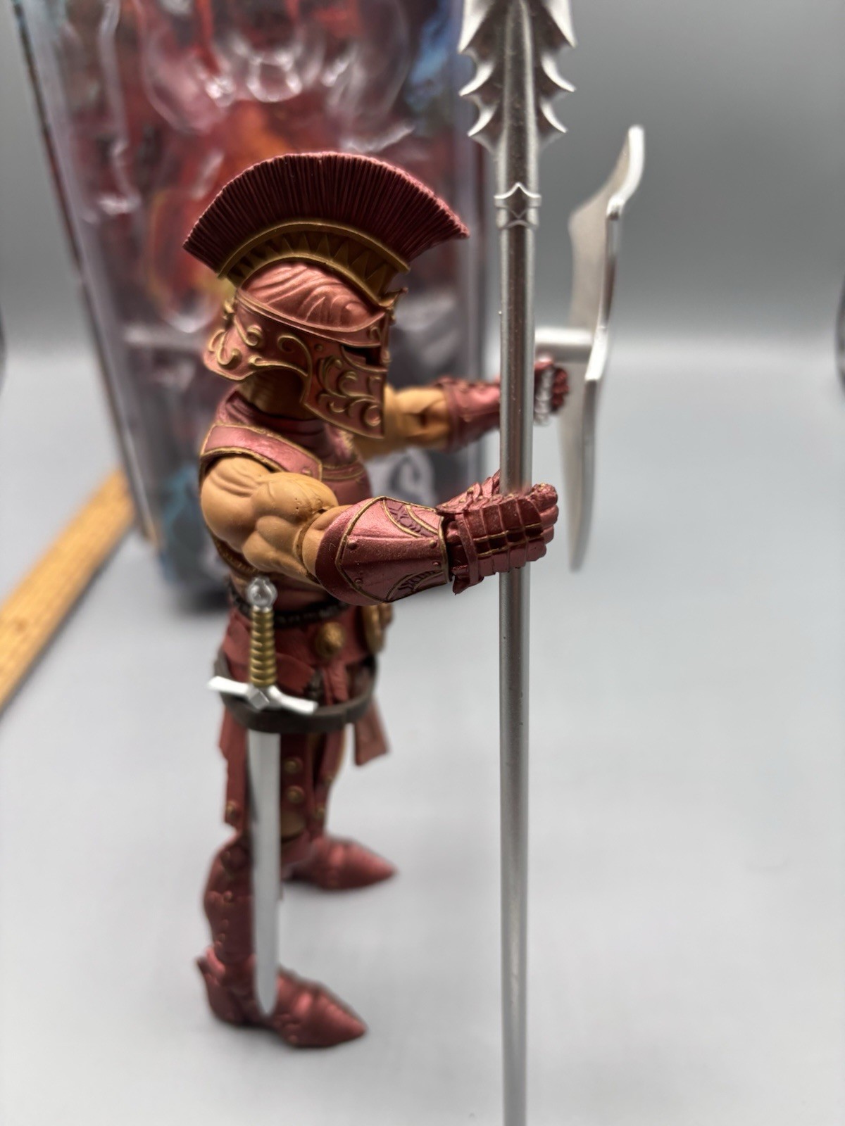 Mythic Legions Action Figure: Spartan Gladiator Vitus complete with box