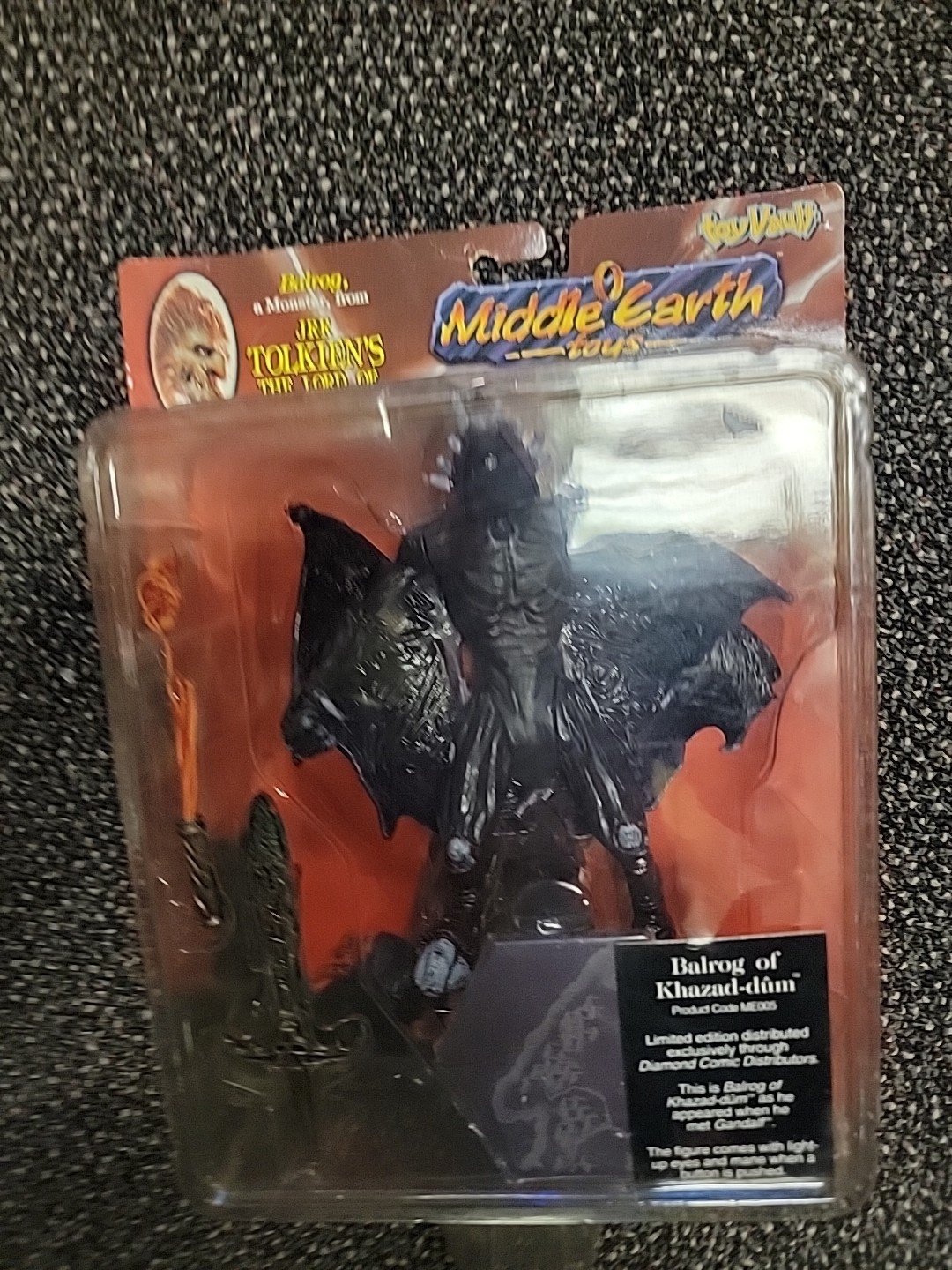 BALROG of KHAZAD-DUM a Monster from JRR Tolkien’s The Lord of The Rings 1998 New