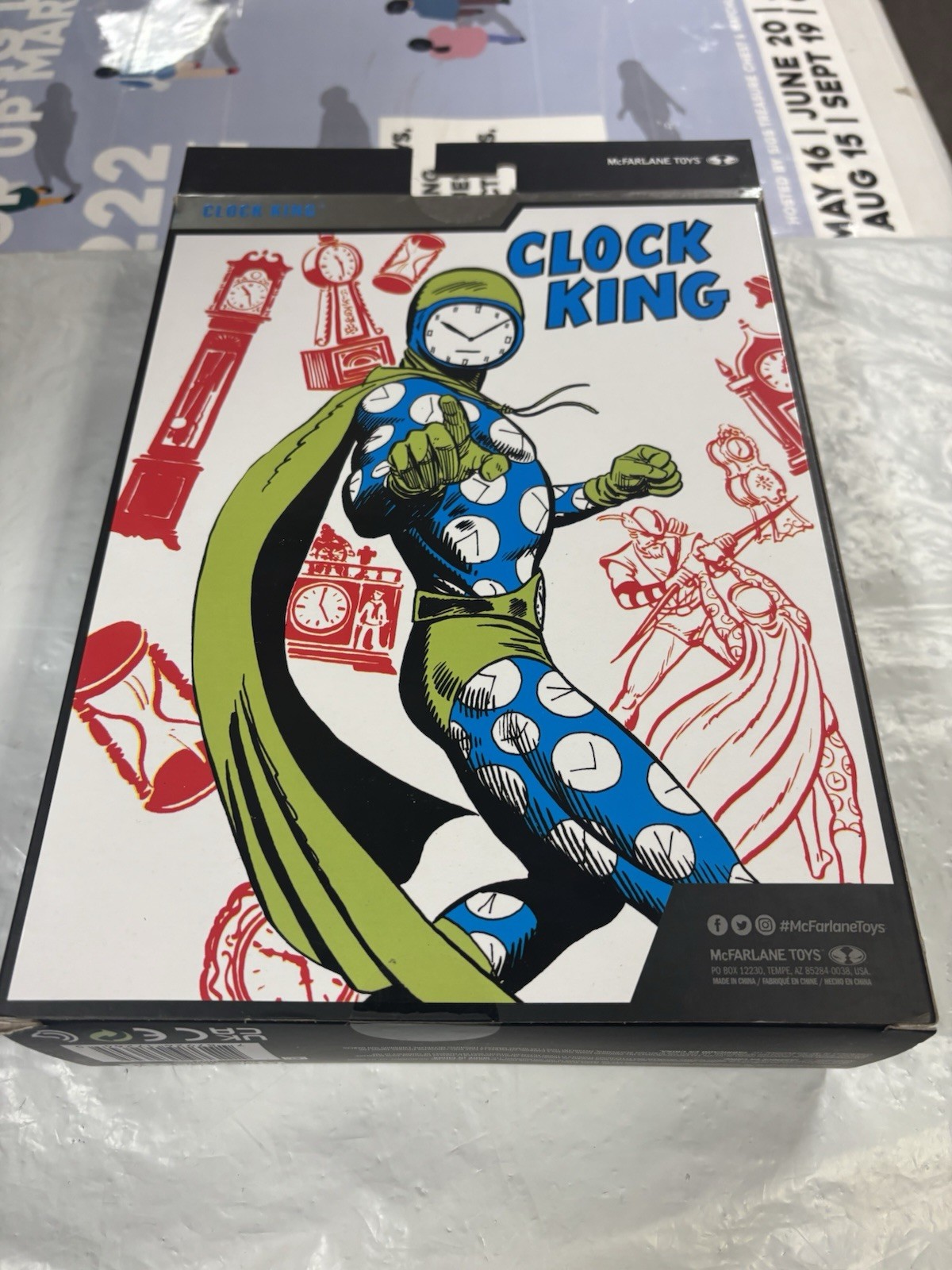 McFarlane Collector Platinum Edition DC Multiverse Clock King Action Figure