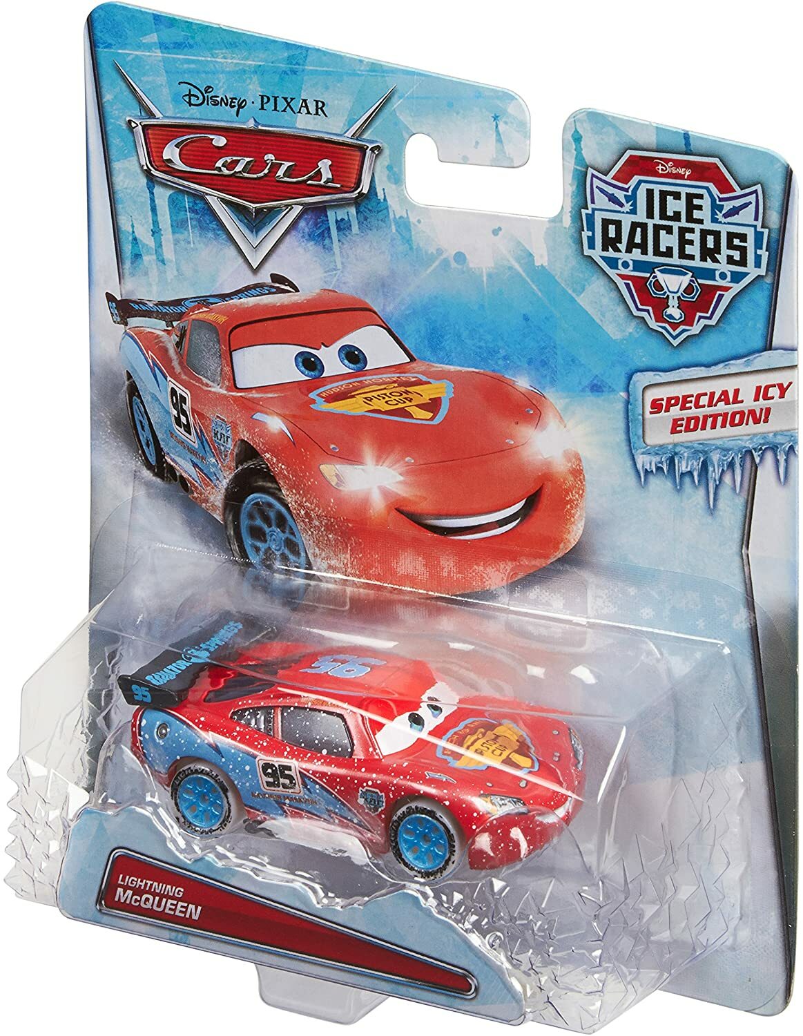 Disney/Pixar Cars Ice Racers 1:55 Scale Diecast Vehicle Lightning McQueen Mattel