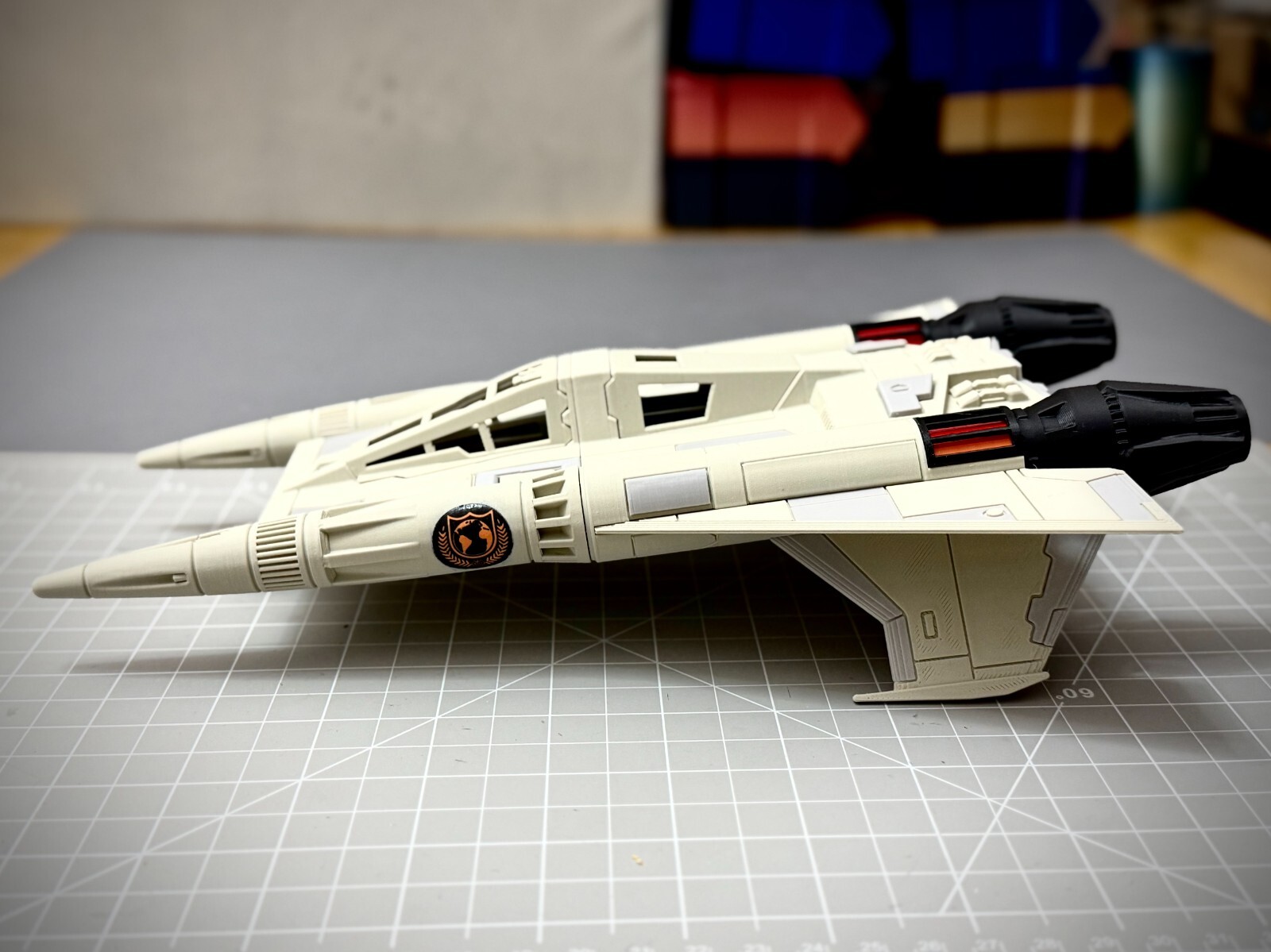 Buck Rogers Thunderfighter Starfighter Model 11in. (ANTIQUE)