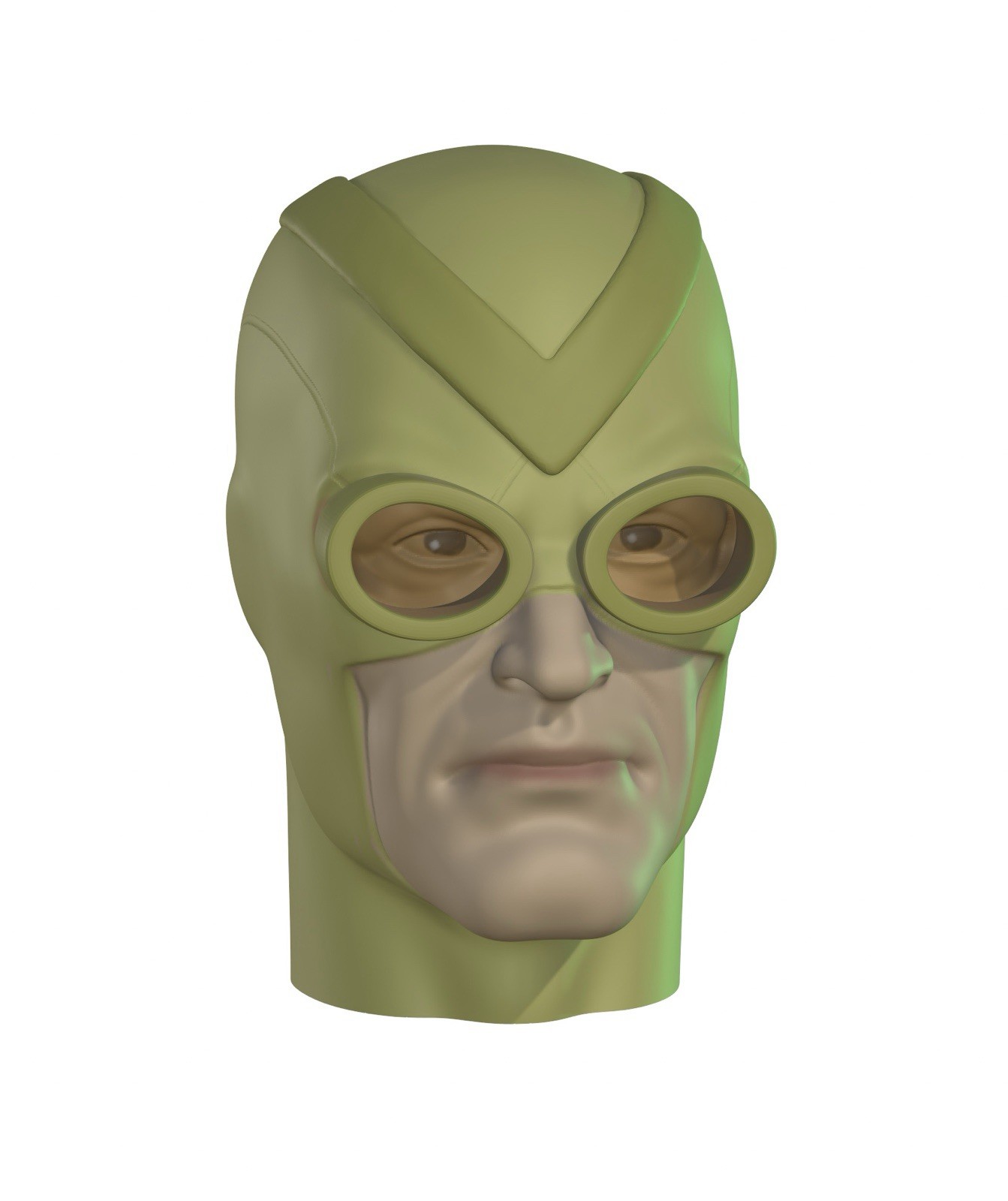 Insectoid Man Custom Action Figure Head 1:9 or 1:6 Mego