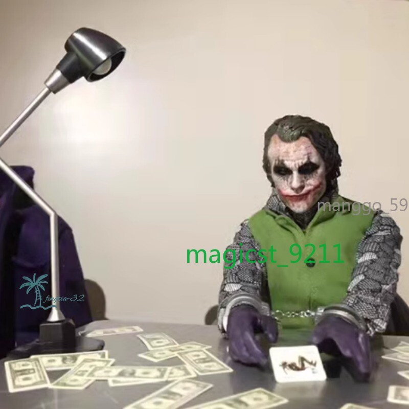The Dark Knight Heath Ledger Joker 1/6 Cloth Movable Figure Collection US STOCK!