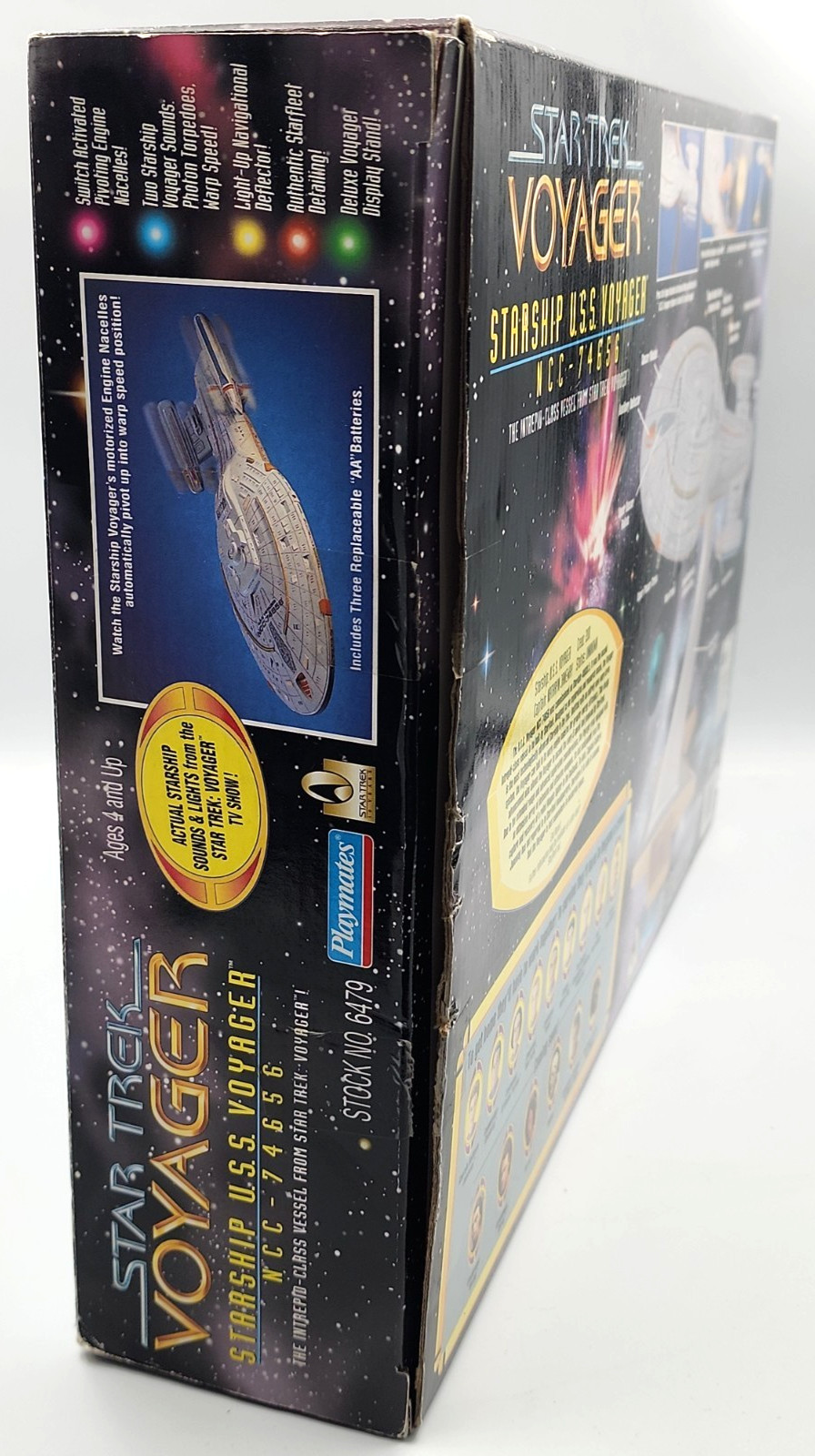 Playmates Star Trek Voyager USS Voyager NCC-74656 Rare Open Box Vintage