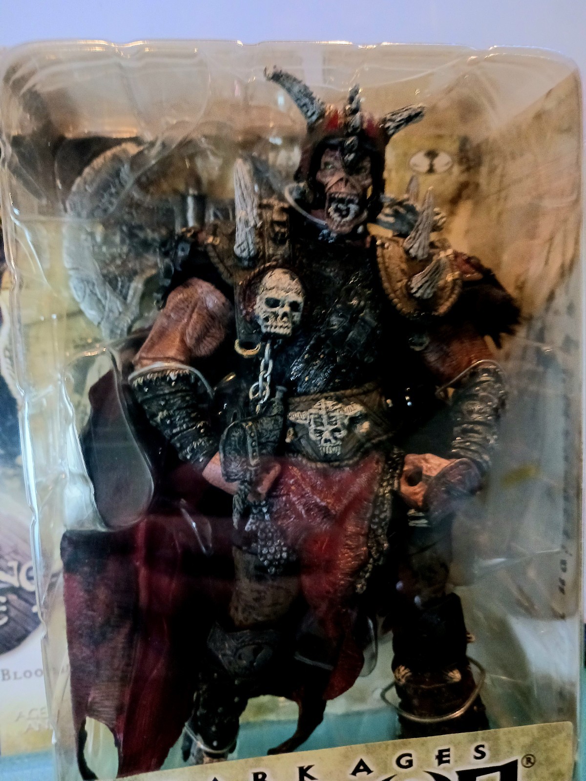 McFarlane Toys Spawn The Viking Age Spawn the Bloodaxe Boxed Vintage 2002