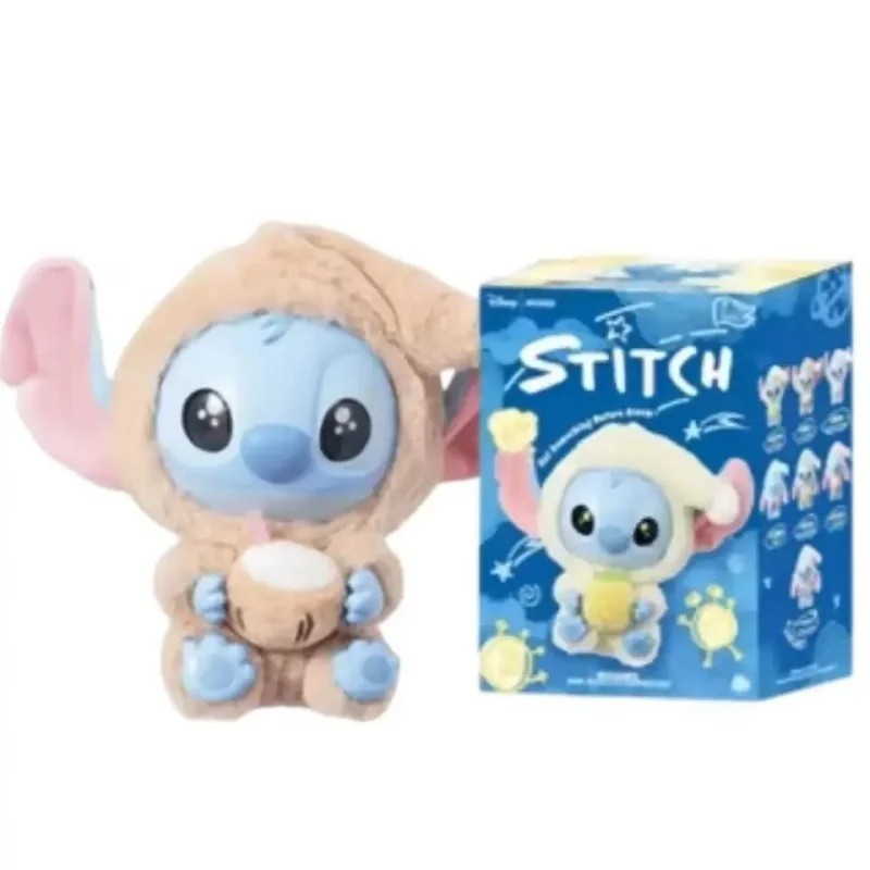 Miniso Stitch Eat Something Before Sleep Series Vinyl Figure Confirmed Blind Box