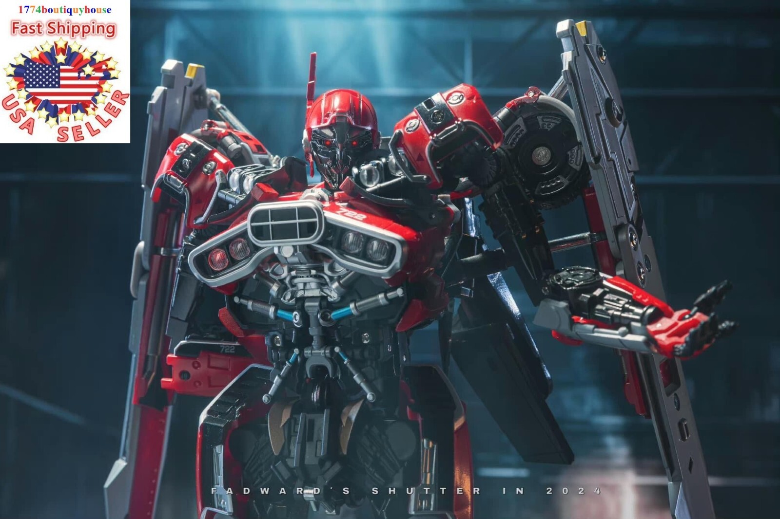 NEW BOX Metagate G-05 Red Fantasy Shatter Movie Version Transformer Autobot USA