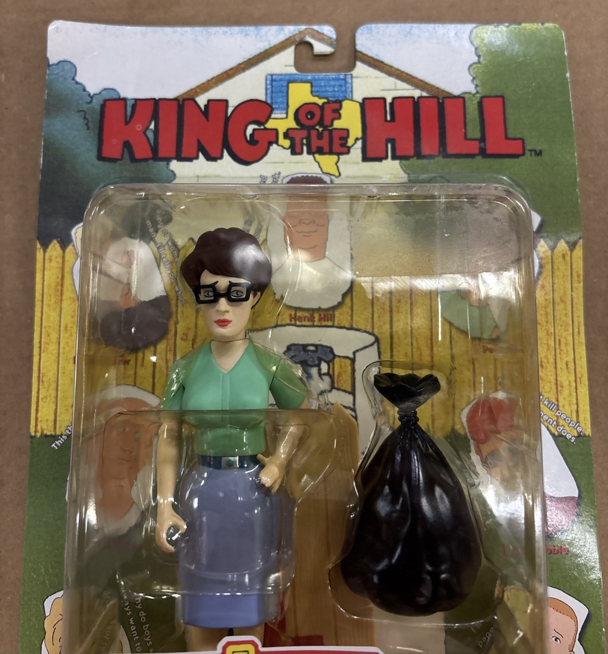 King of the Hill Peggy Hill Action Figure 2003 Mike Judge NIB
