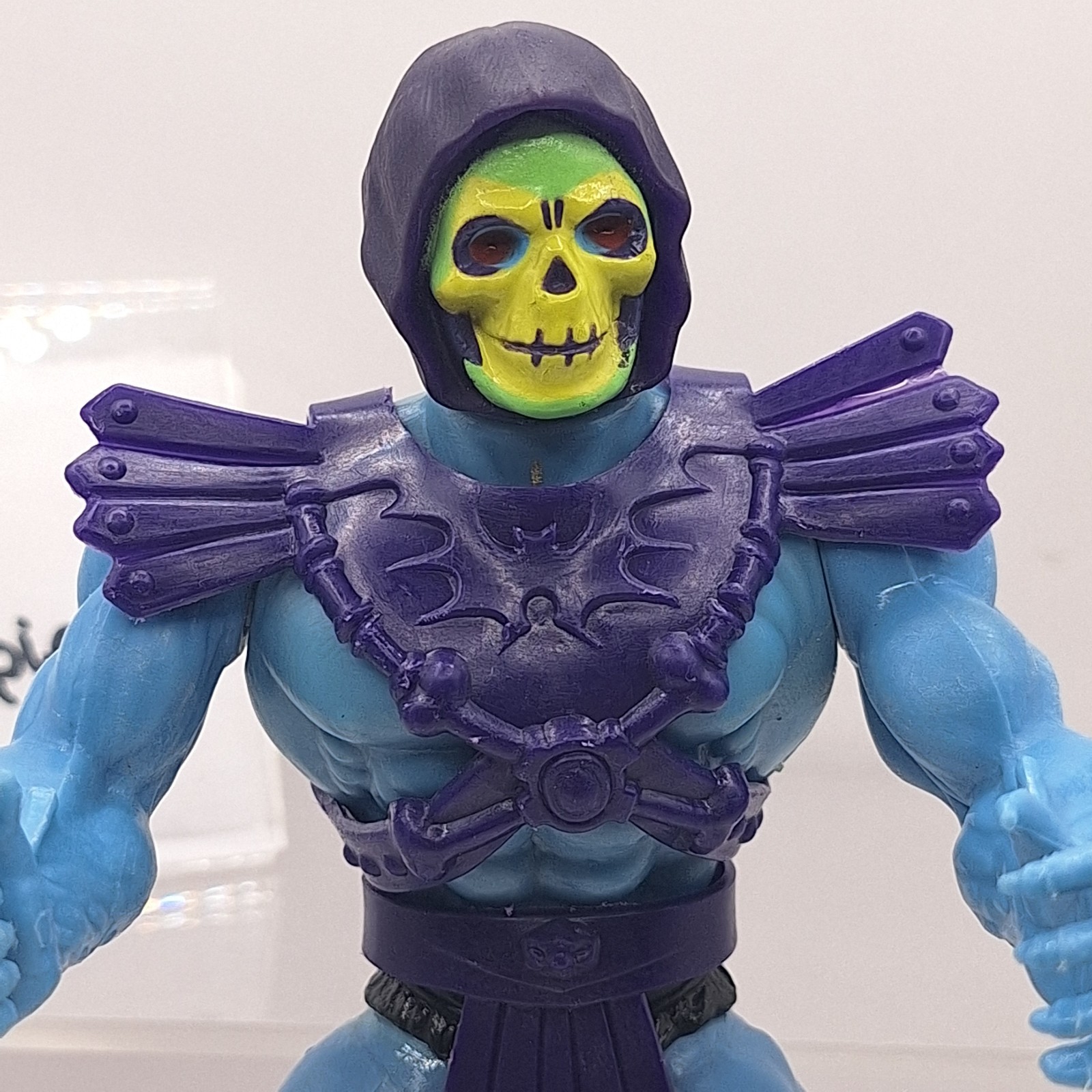 Vtg Half Boot SKELETOR Motu Masters Of The Universe He-Man Action Figure A-26