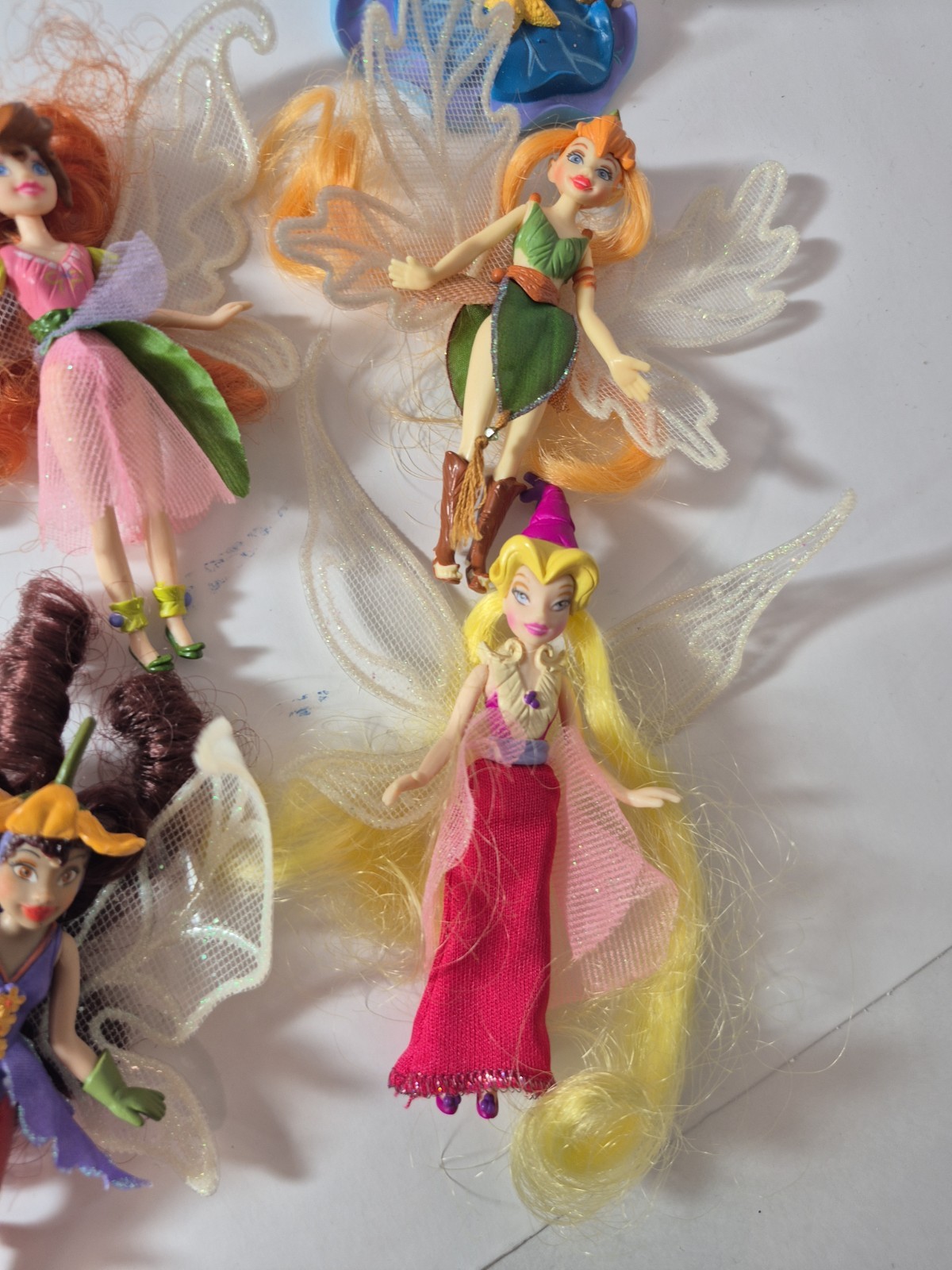 Disney 2006 Fairies Tinker Bell & Friends Tink Figures Playmates Dolls Lot 8