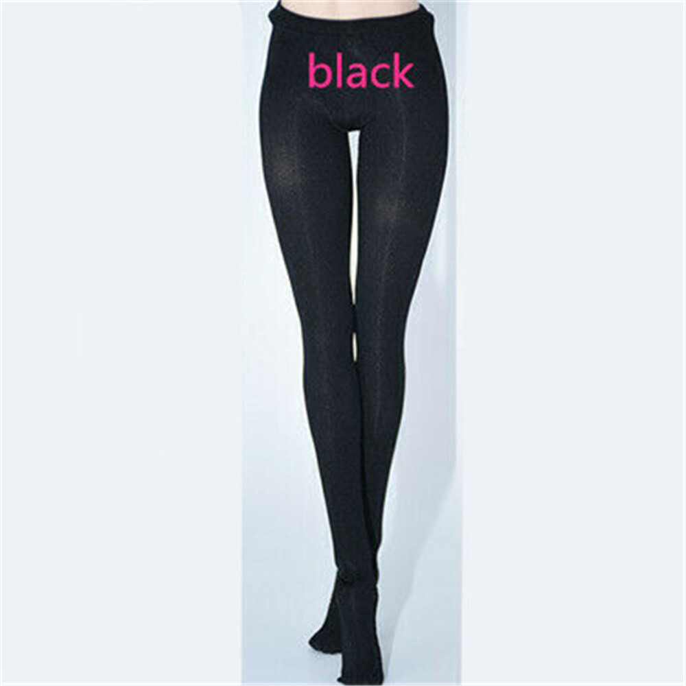 1/6 Scale Black Pantyhose Leggings Stockings Clothes for 12″ Female Body Toys