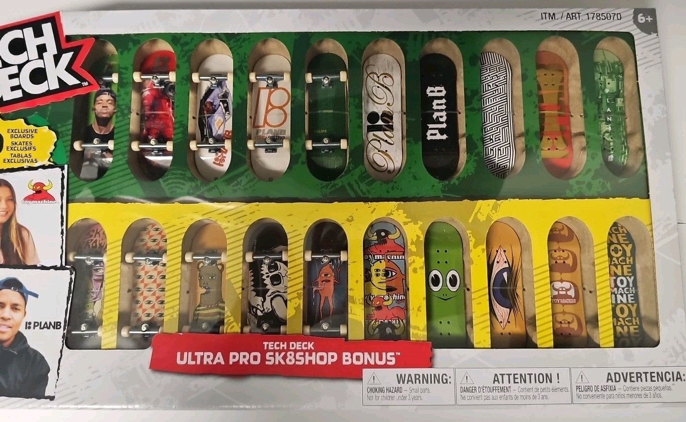 Tech Deck Ultra Pro Sk8Shop Bonus Bundle [20 Fingerboards] Exclusive Brand New