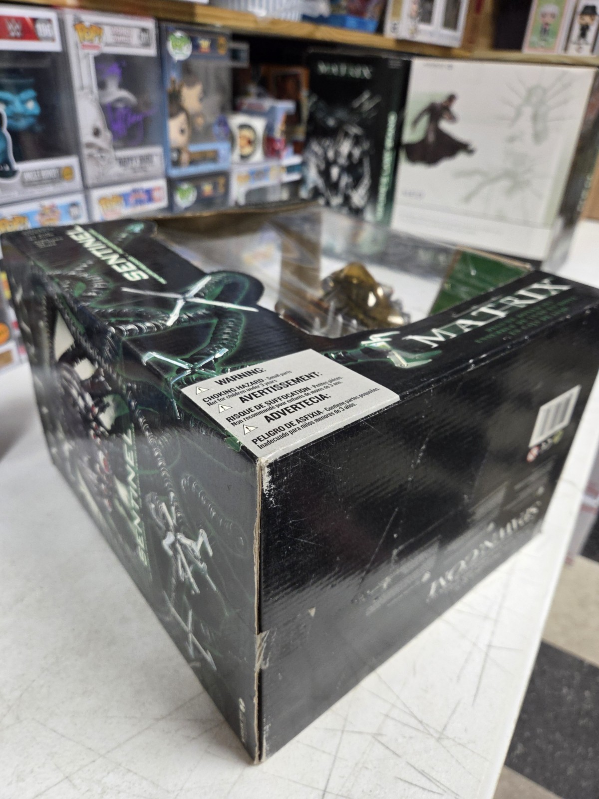 The Matrix Sentinel Figure McFarlane Toys Deluxe Box Set
