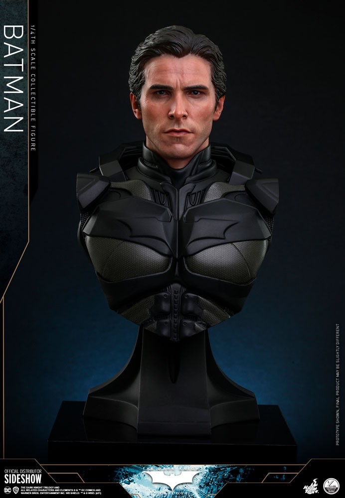 Hot Toys Batman Dark Knight Trilogy 1:4 Scale Figure Christian Bale Wayne QS019