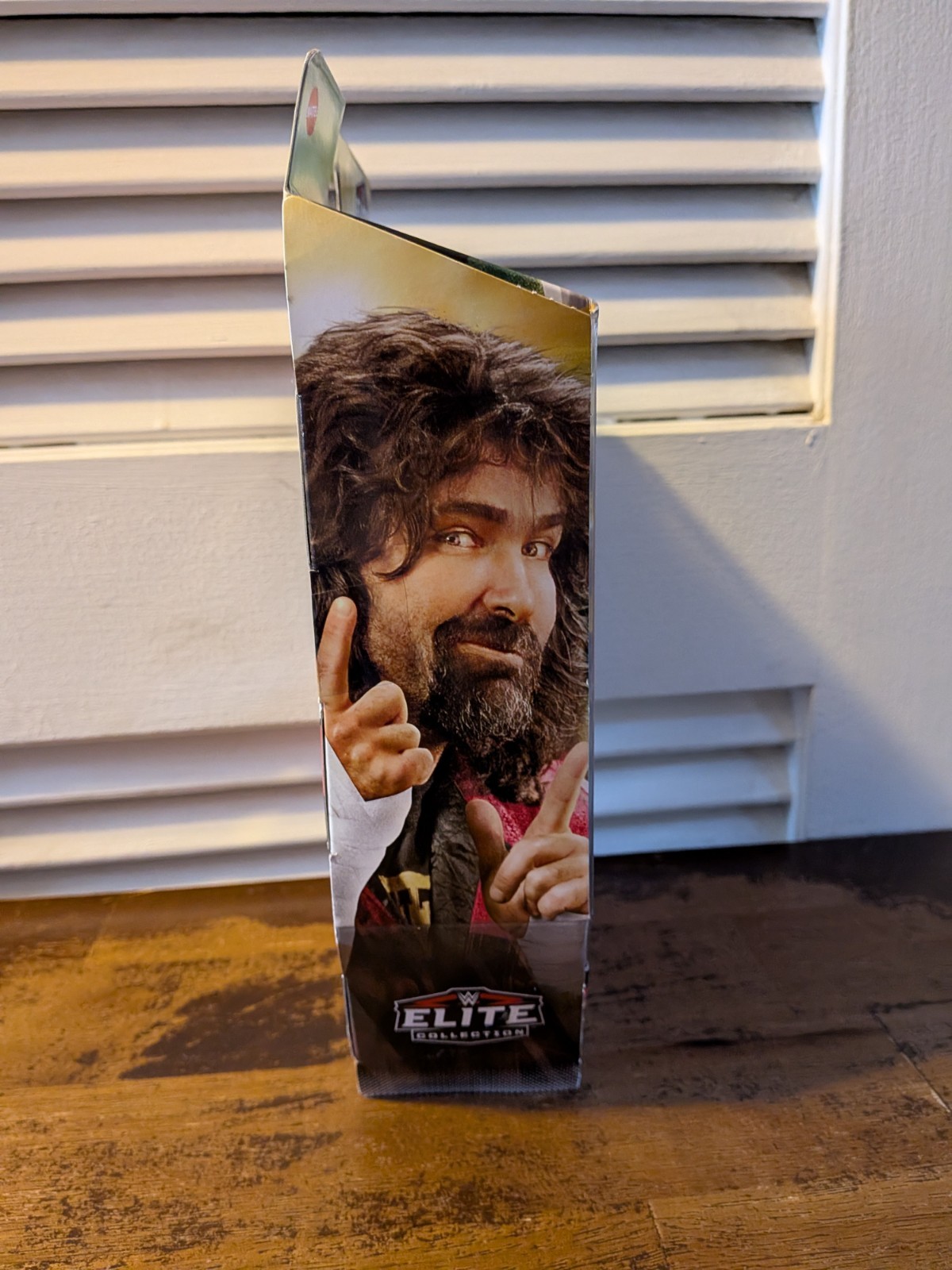 Mick Foley SIGNED Figure Wrestlemania WWE 2019 Auto NIB Mattel Elite Collection