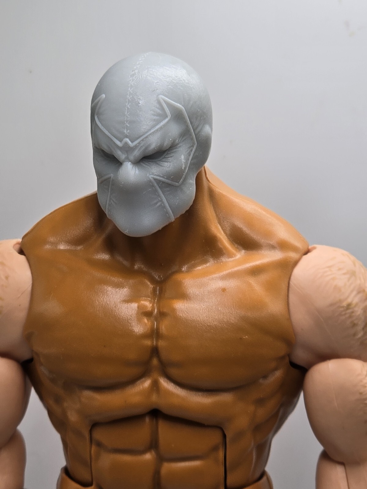 3d Print BANE HEAD 1:10 7″ DIAMOND SELECT MCFARLANE DC MULTIVERSE