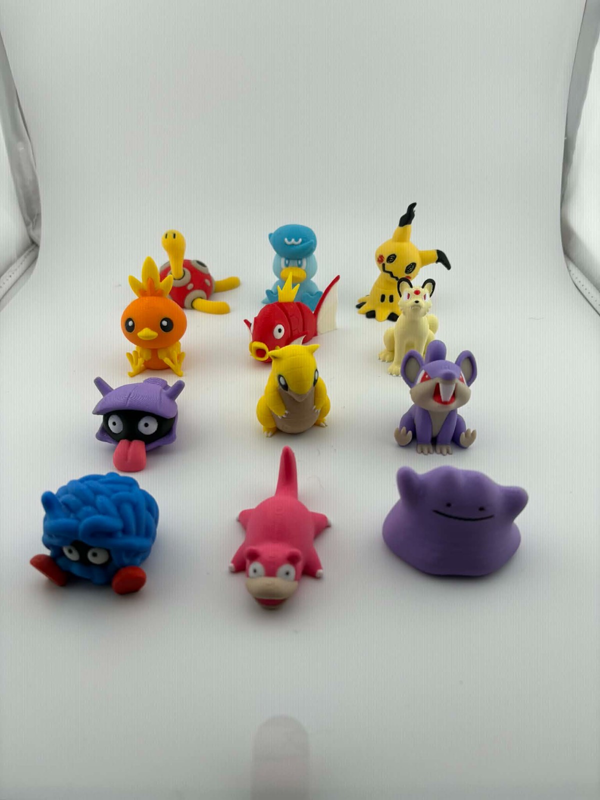 3d Printed Pokemon 2″ Models