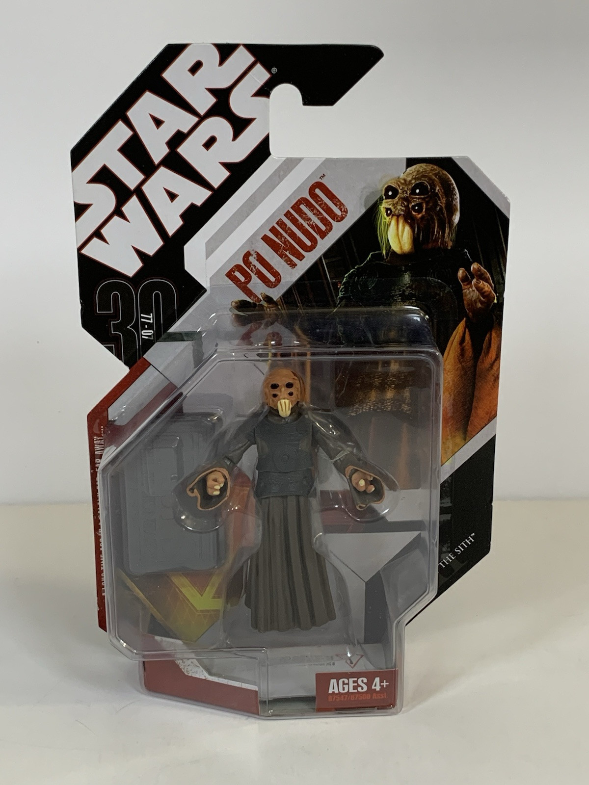 2007 Hasbro Star Wars PO NUDO Fig – Revenge Of The Sith – 30th – NEW Sealed # 07