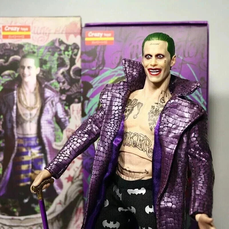 Joker DC Suicide Squad 1:6 12″ Clothed Action Figure Collection Crazy Toys New
