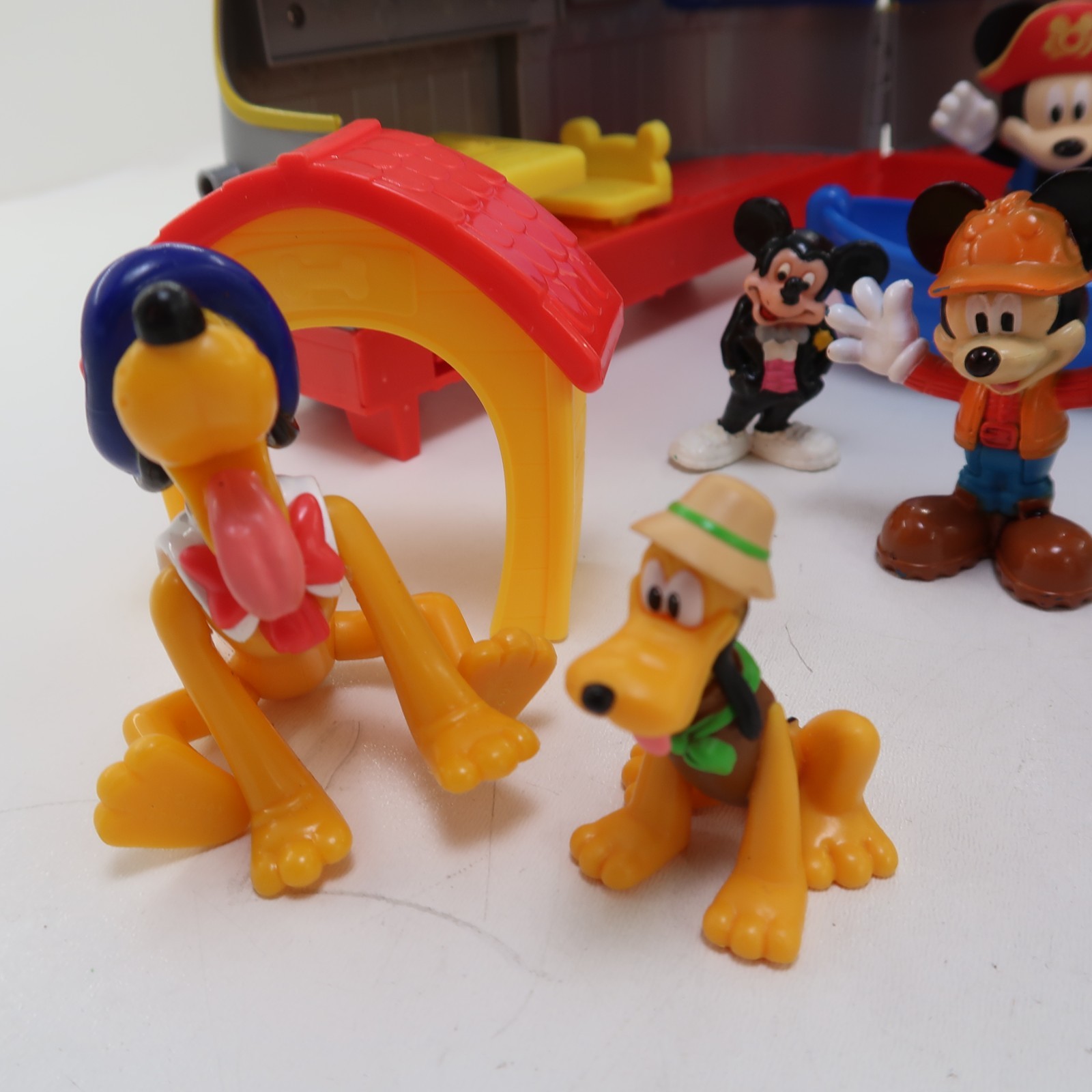 Mickey Mouse Clubhouse Mickey’s Camper Figures Accessories Pirate Toy Lot