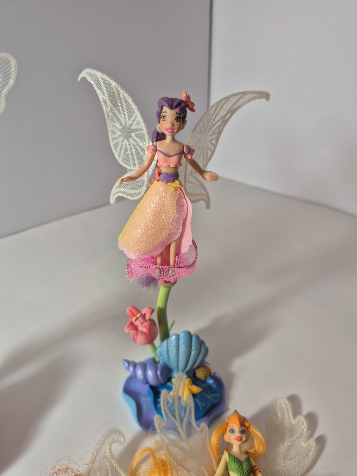 Disney 2006 Fairies Tinker Bell & Friends Tink Figures Playmates Dolls Lot 8