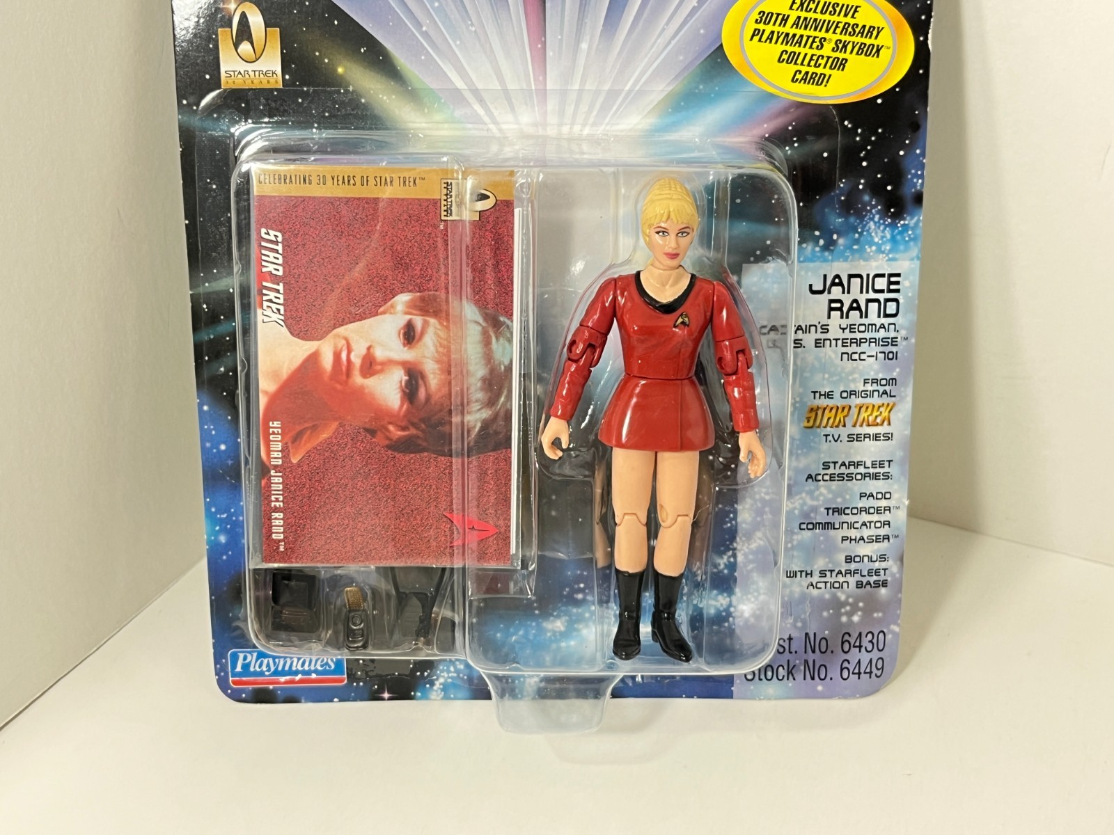 LOT 9 Star Trek Original TV Show/Next Generation Action Figures Playmates NEW