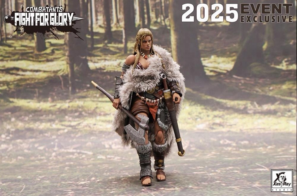 Xesray Studios Combatants Fight For Glory Gold Hildr 2025 Event Female 1/12 USA
