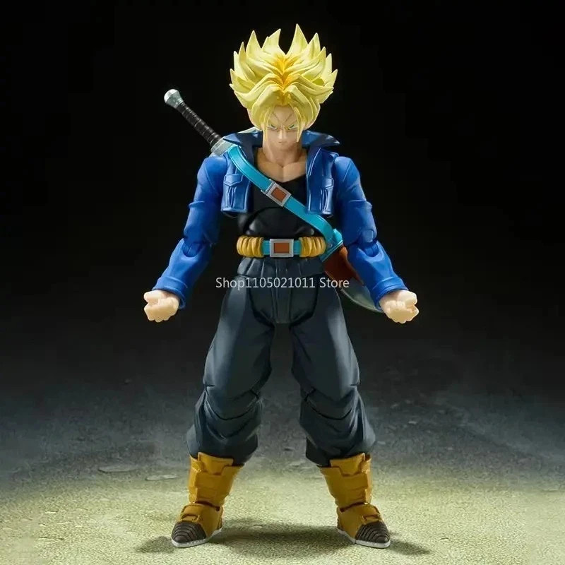SHF Dragon Ball Z Trunks Figure Super Saiyan Action Figure PVC Model Toy