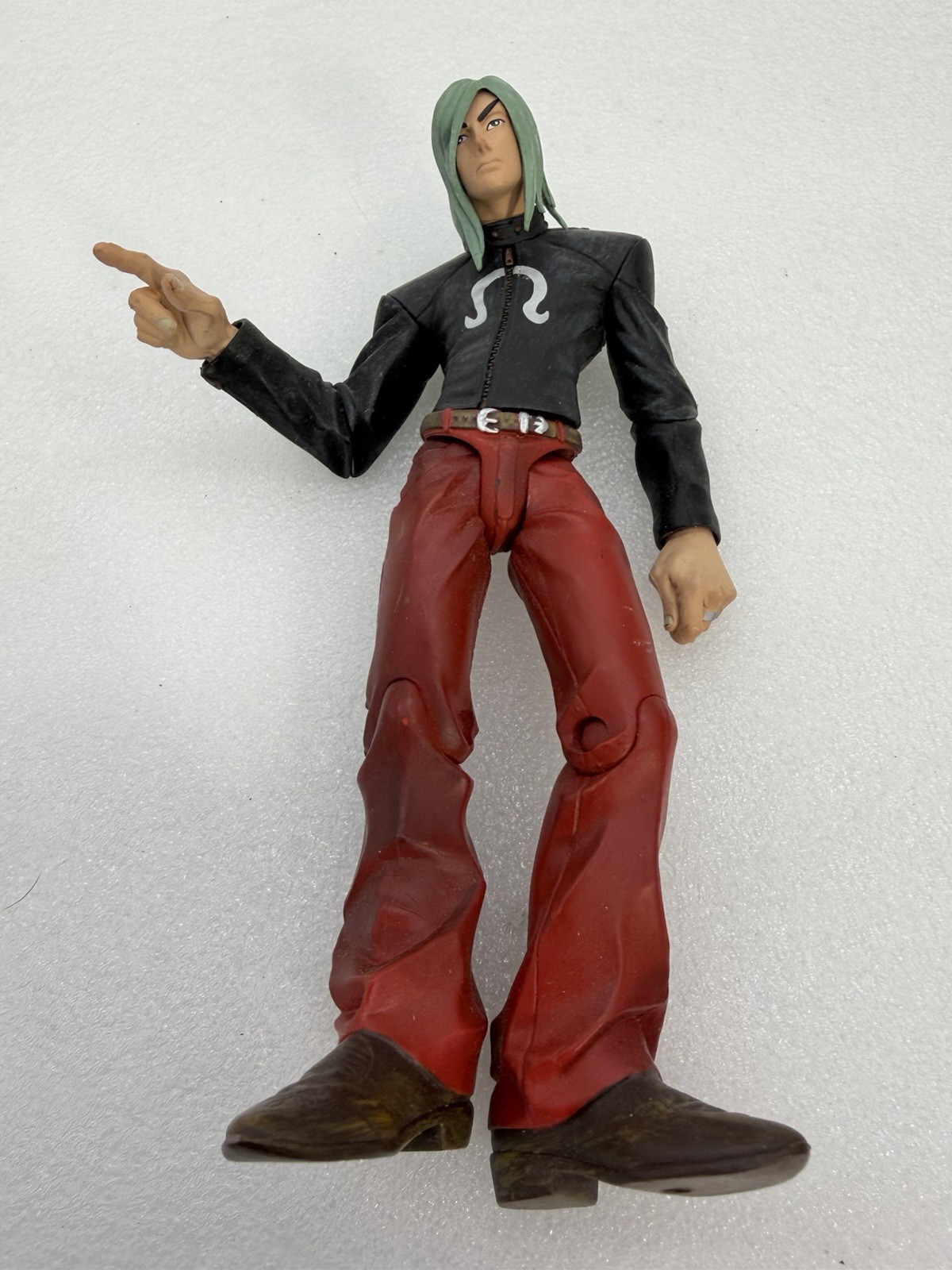 Street Fighter III Remy Round 2 Action Figure Resaurus Capcom 1999