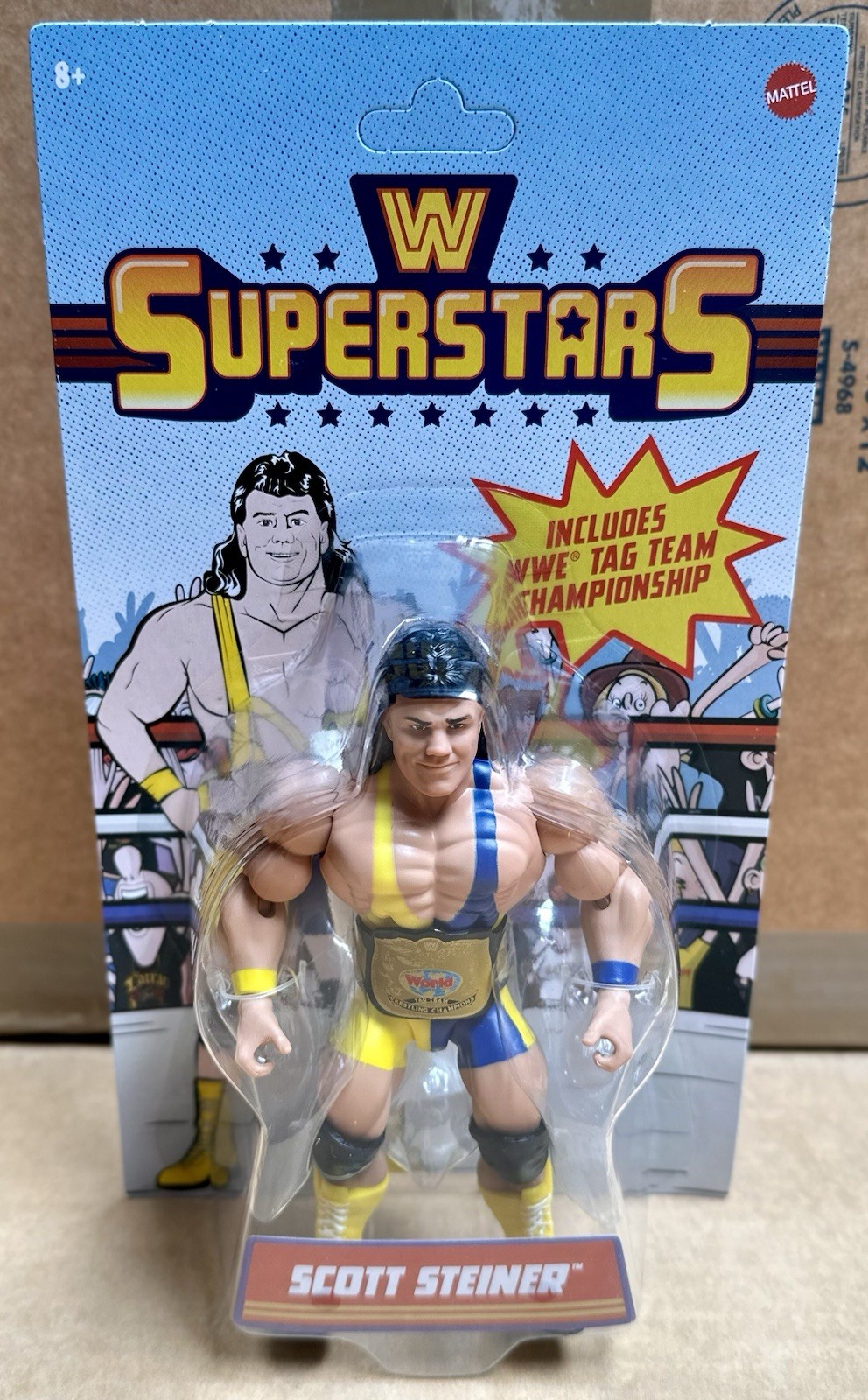 WWE Superstars Series 16 Rob Van Dam, Hurricane, Scott & Rick Steiner Lot