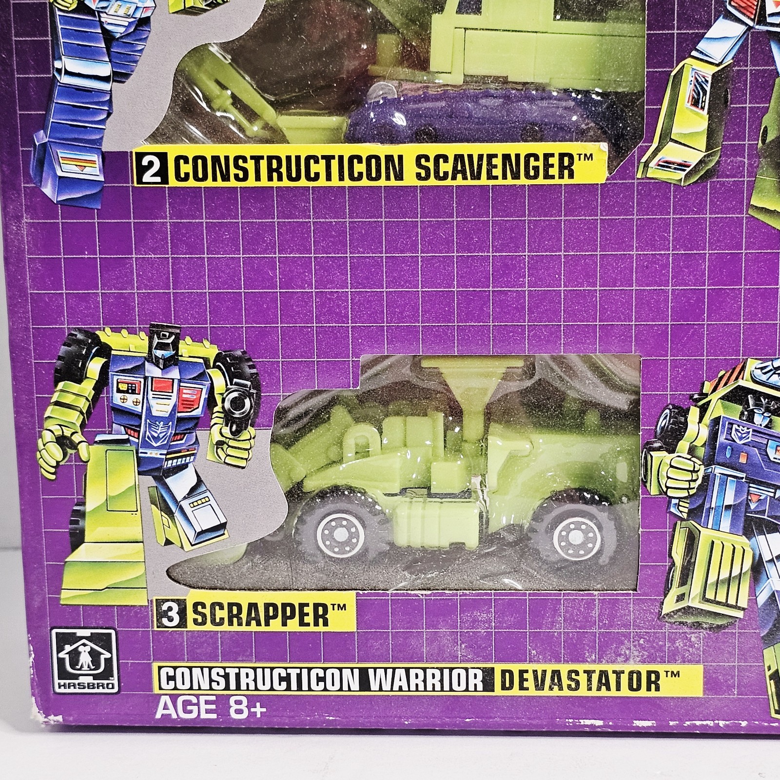 Transformers Vintage G1 Constructicon Devastator Walmart Exclusive COMPLETE Open