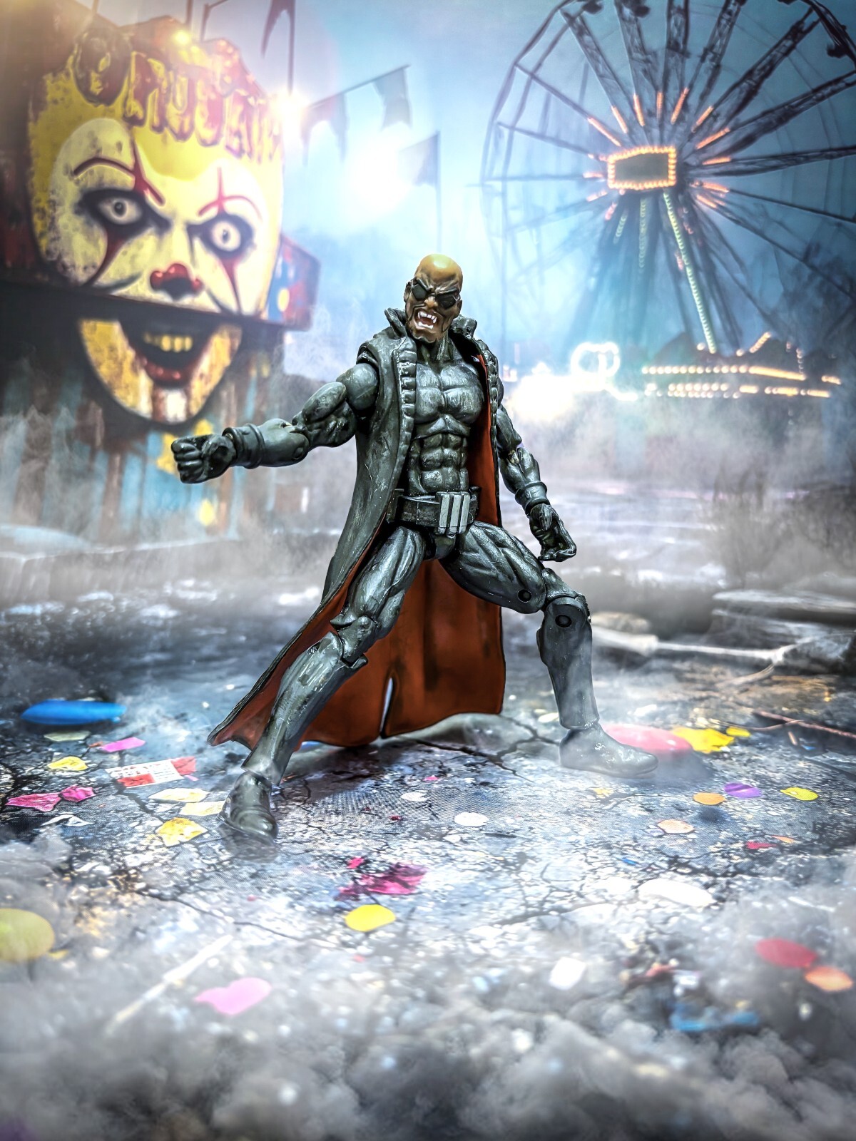 Flip Scene Studio Set 04 – Government Issued – Action Figure Diorama Backdrop