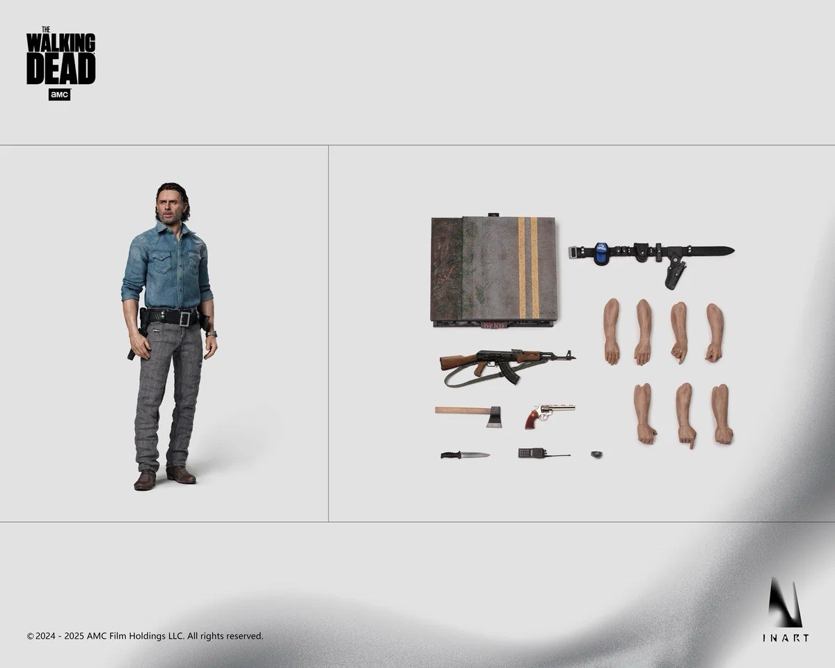 PREORDER – 1/6 INART Rick Grimes Walking Dead Figure – US SELLER
