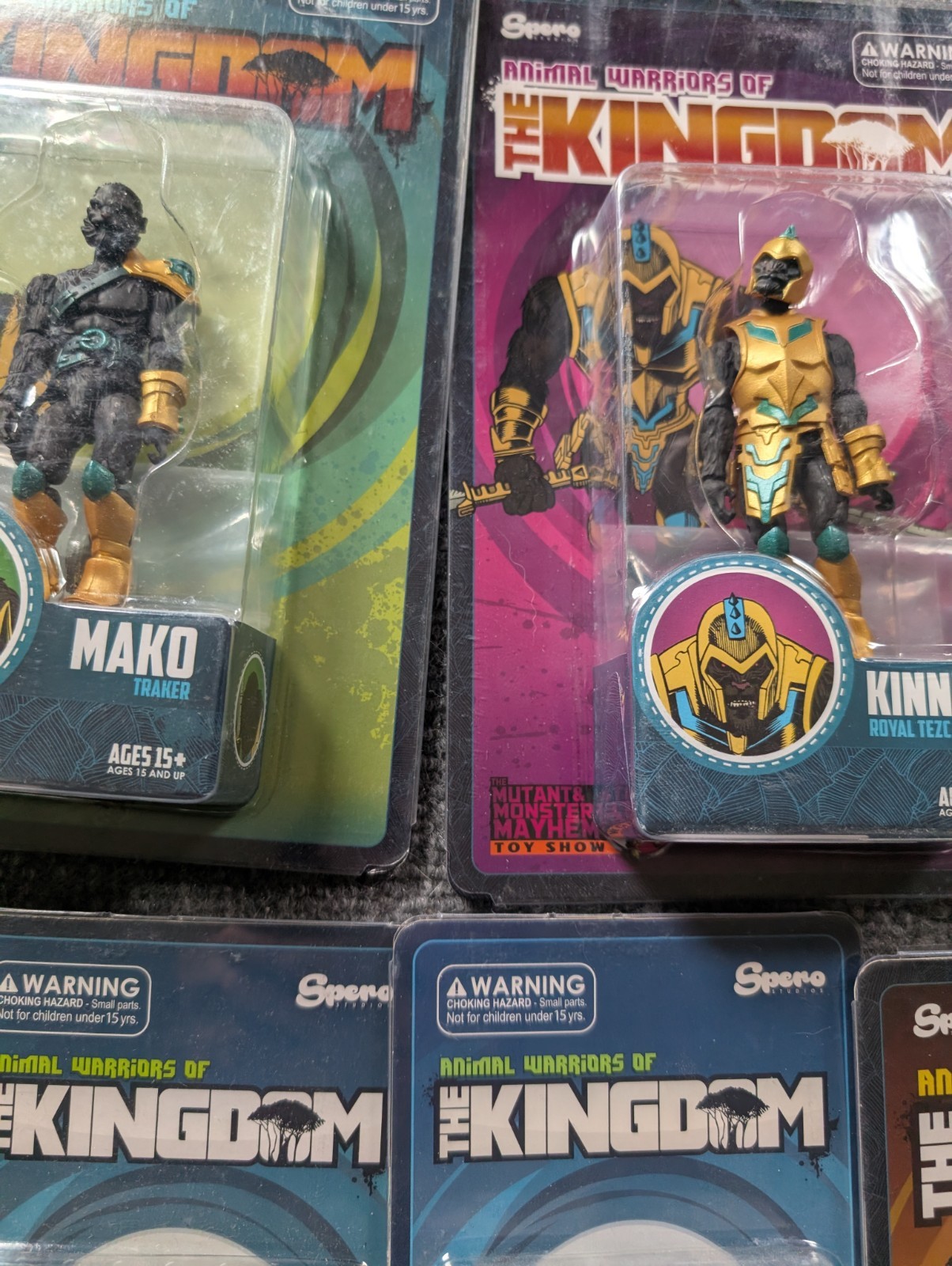 25 Animal Warriors of the Kingdom AWOKS 1/18 Kickstarter Action Figure LOT RARE