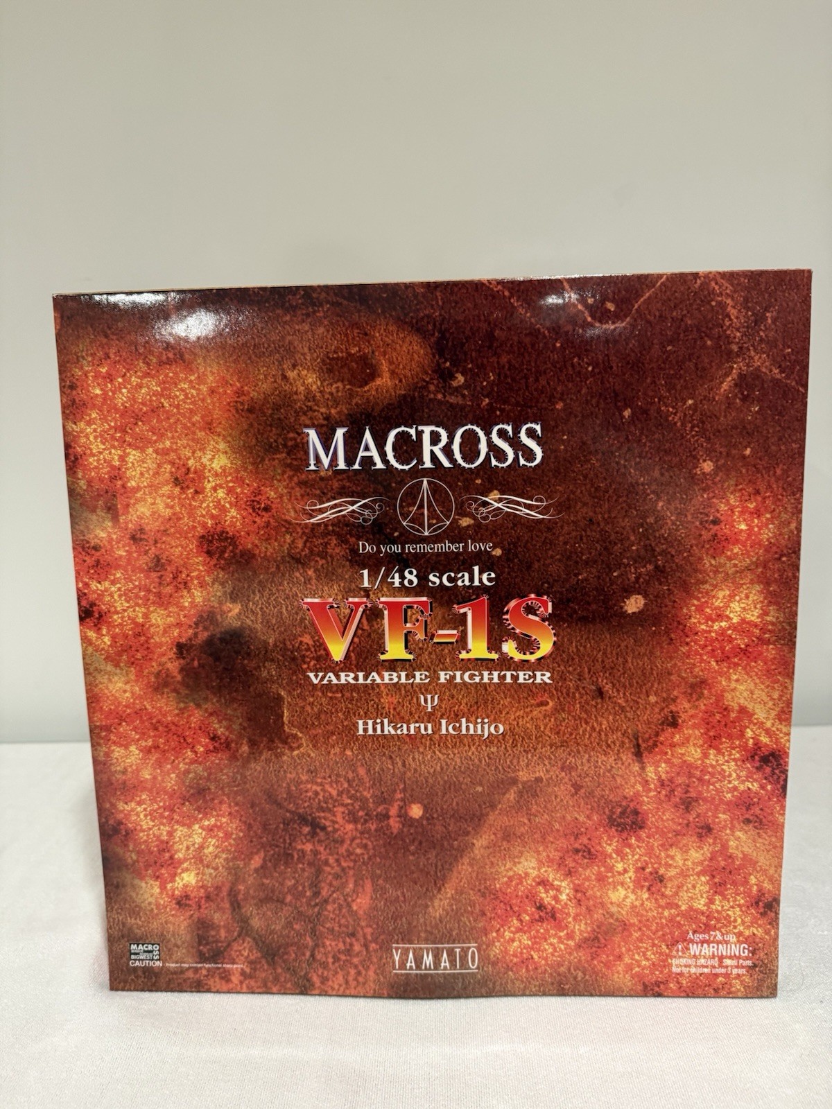 MIB Macross Yamato 1/48 VF-1S Valkyrie Fighter Hikaru Ichijyo Do You Remember Lo