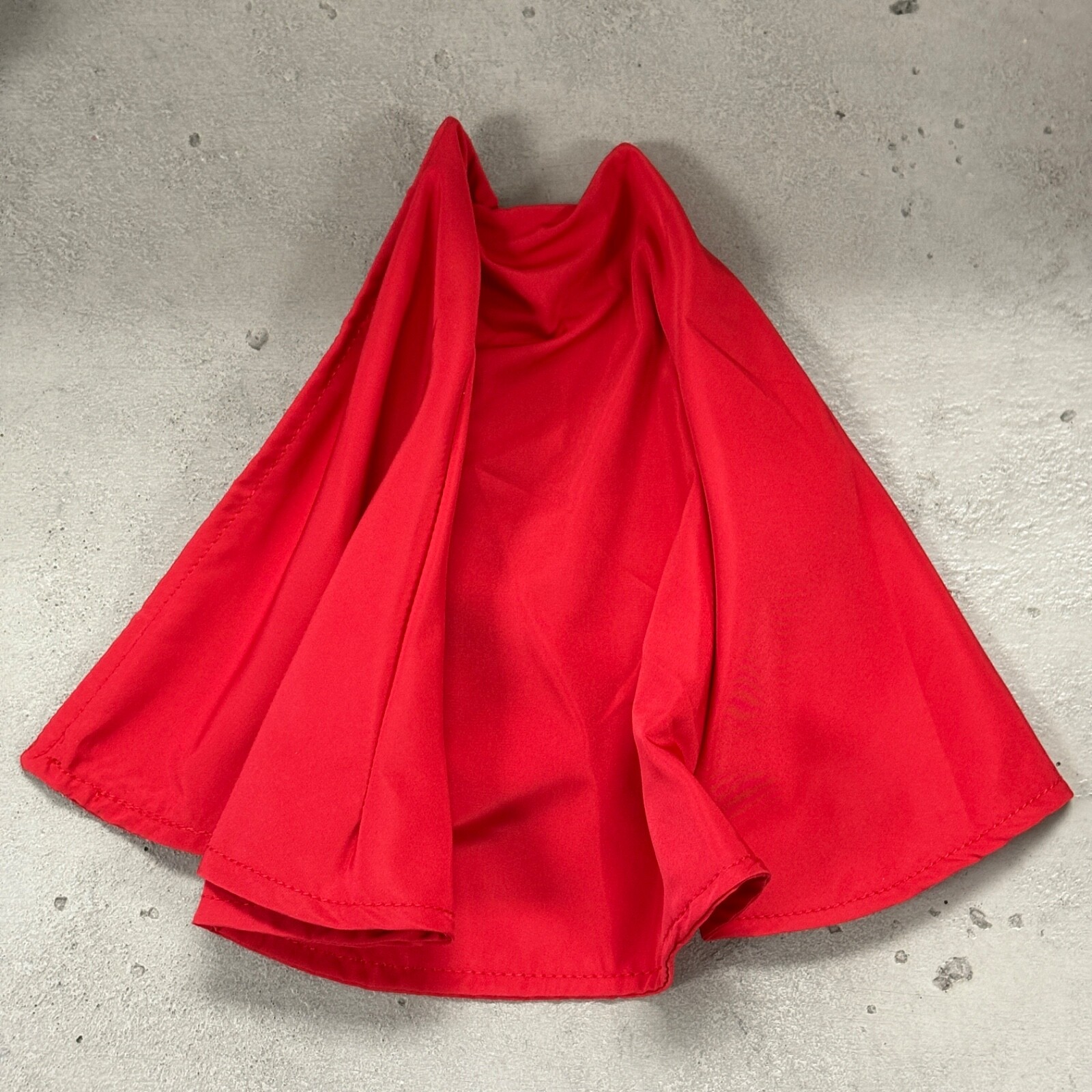 SU-C-MF-JST-SUP: Custom Red Wired Cape for Mcfarlane Justice League Superman