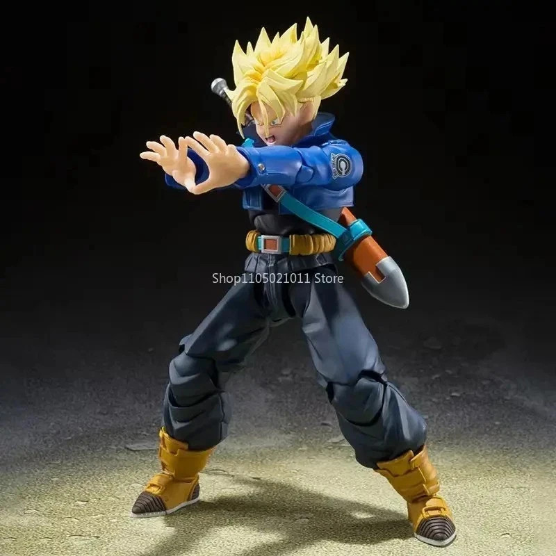 SHF Dragon Ball Z Trunks Figure Super Saiyan Action Figure PVC Model Toy