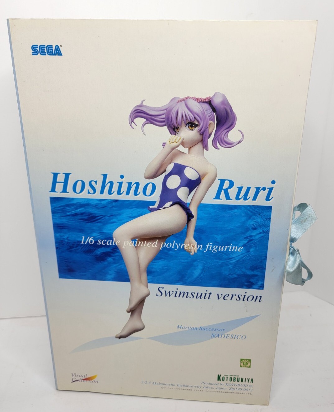 Kotobukiya Sega Nadesico Ruri Hoshino 1/6 Scale Polyresin Figurine Swimsuit read