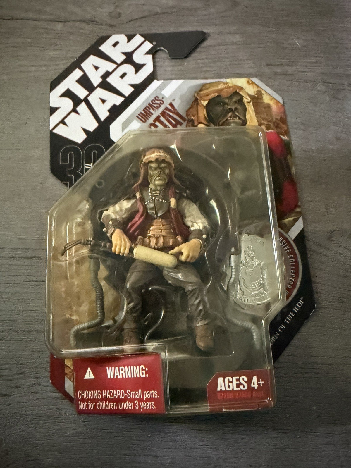 2007 STAR WARS TAC 30TH ANNIVERSARY UMPASS STAY Jabba Palace Drummer COIN 27 375