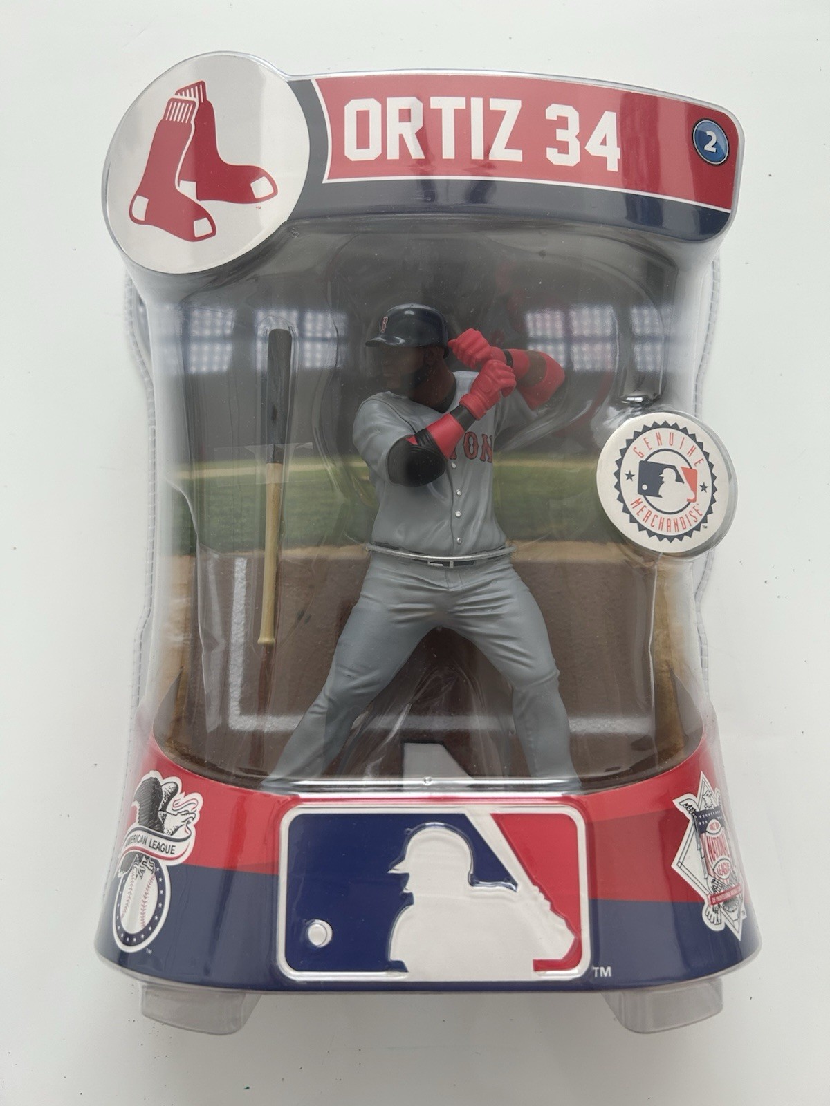 Imports Dragon MLB Figure David Ortiz Boston Red Sox