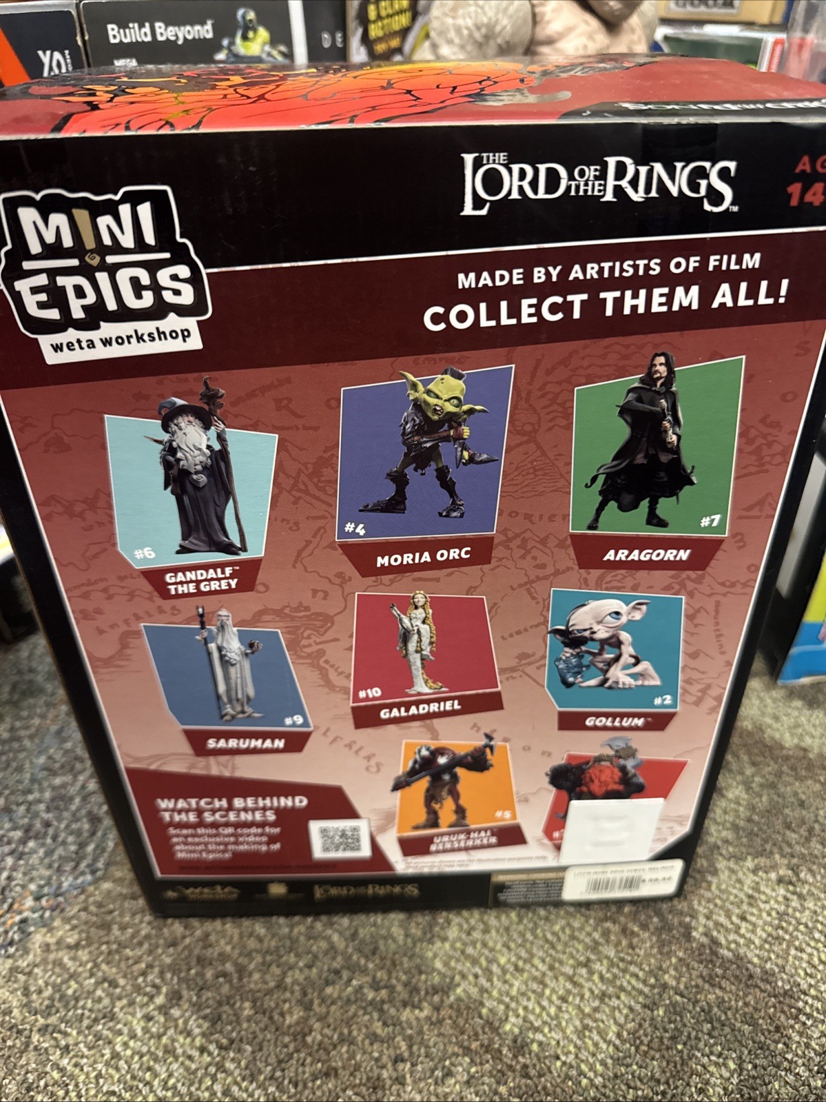 Weta Workshop the Lord of the Rings Collectible Balrog Mini Epics Vinyl Figure