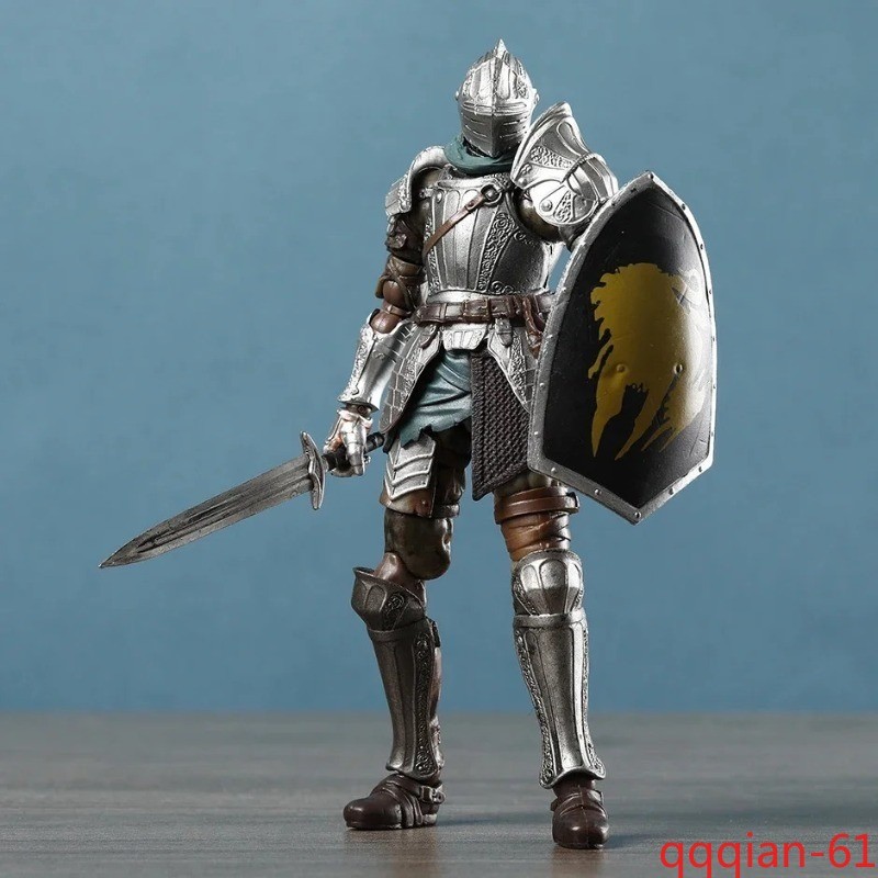 Dark Souls Figures Knight Armor Figure Demon’S Souls Action Figurine Fluted