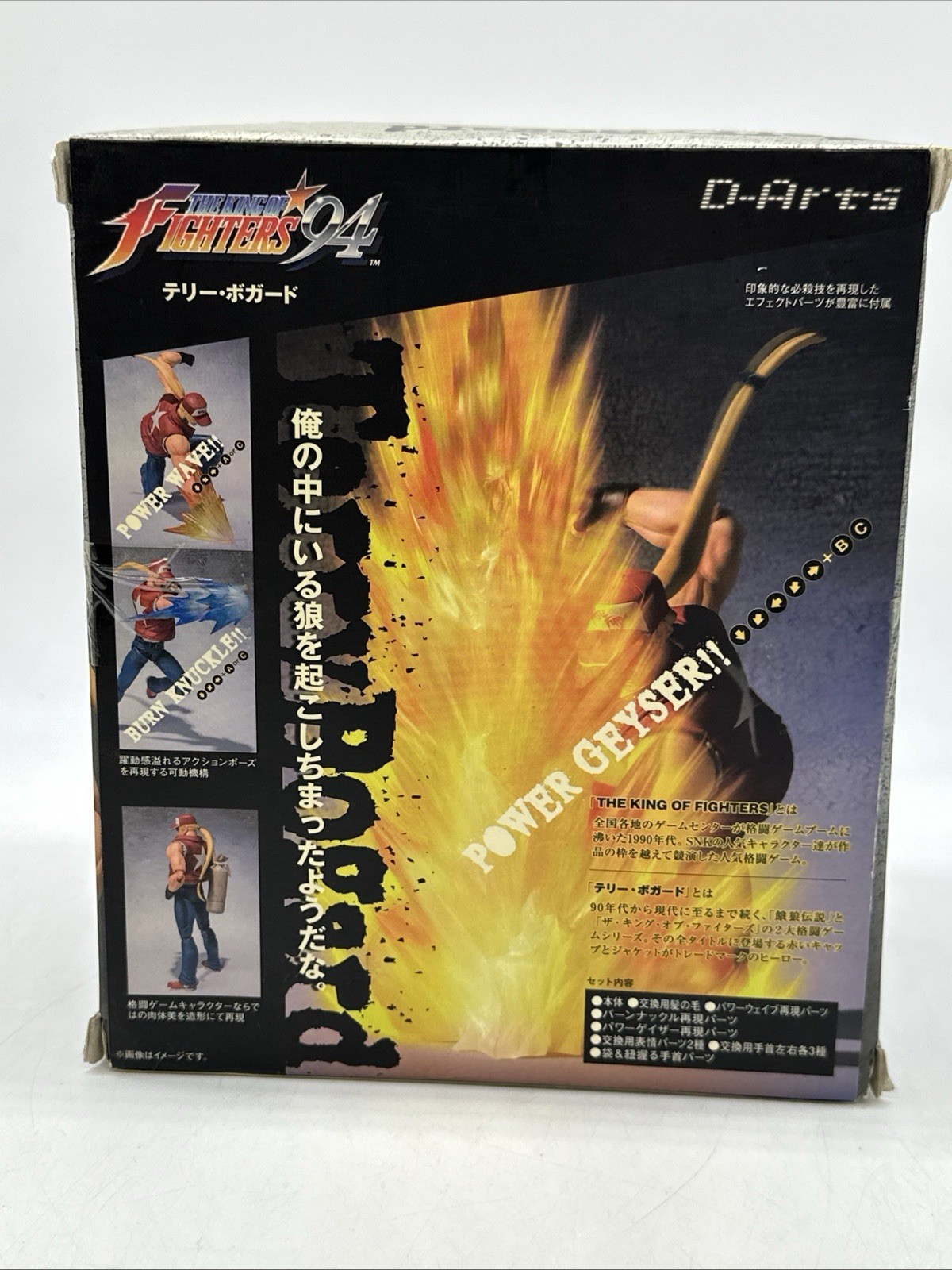 D-Arts The King of Fighters TERRY BOGARD Action Figure Bandai Tamasii Nations