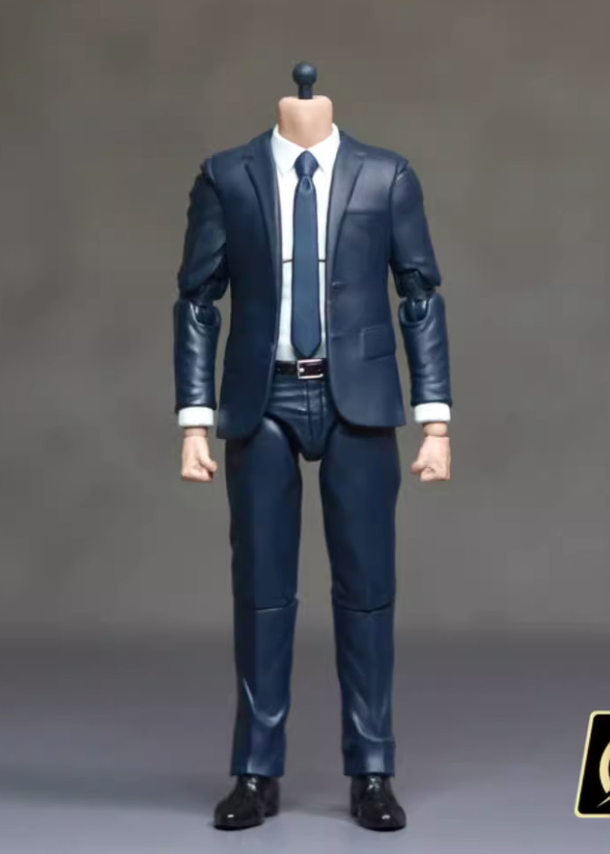 1/12 Male Figure Set with Nondetachable Suit Go With 6″ SHF MAFEX Head ❶USA❶