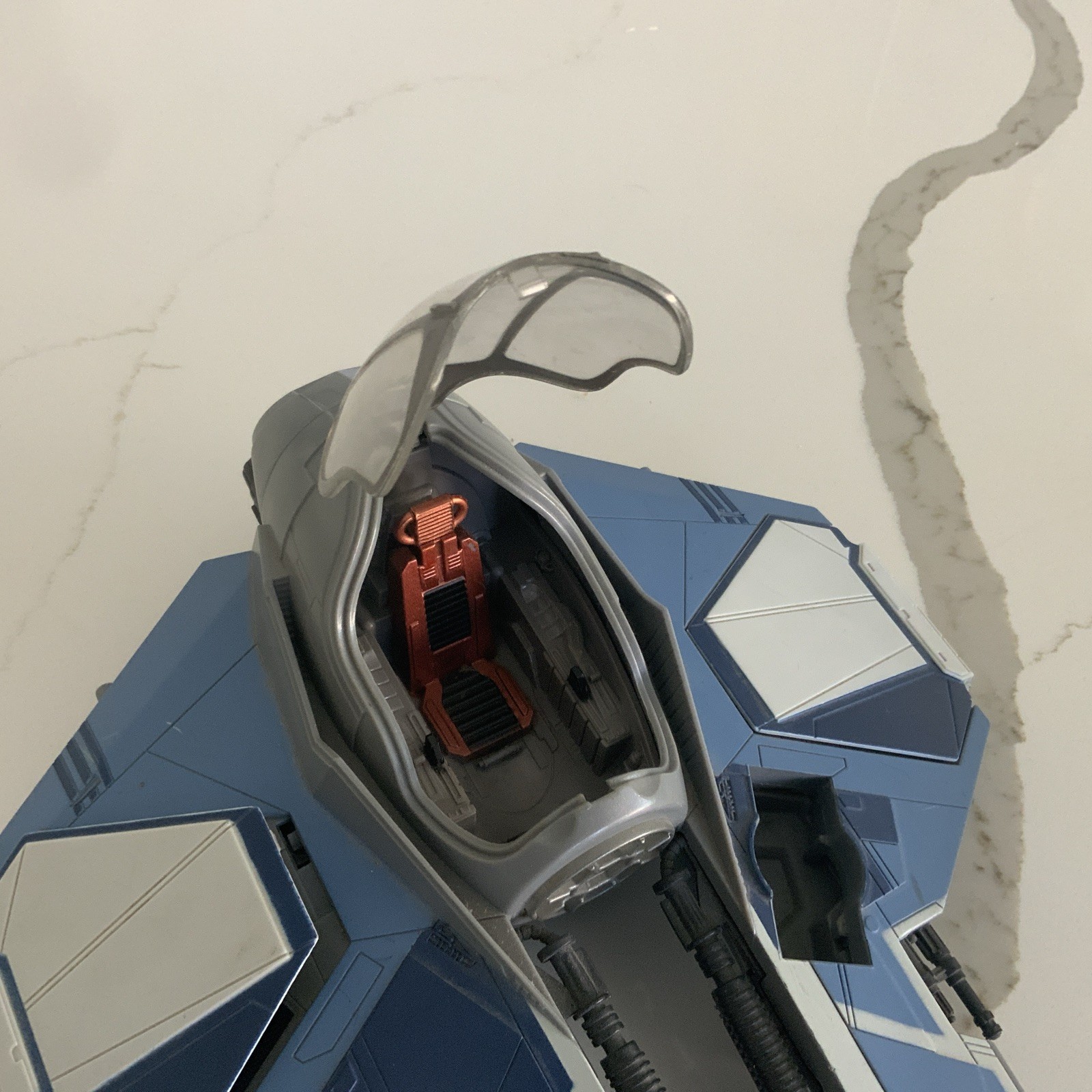 Aalya Secura’s Jedi Starfighter 2007 STAR WARS 30th Anniversary Incomplete