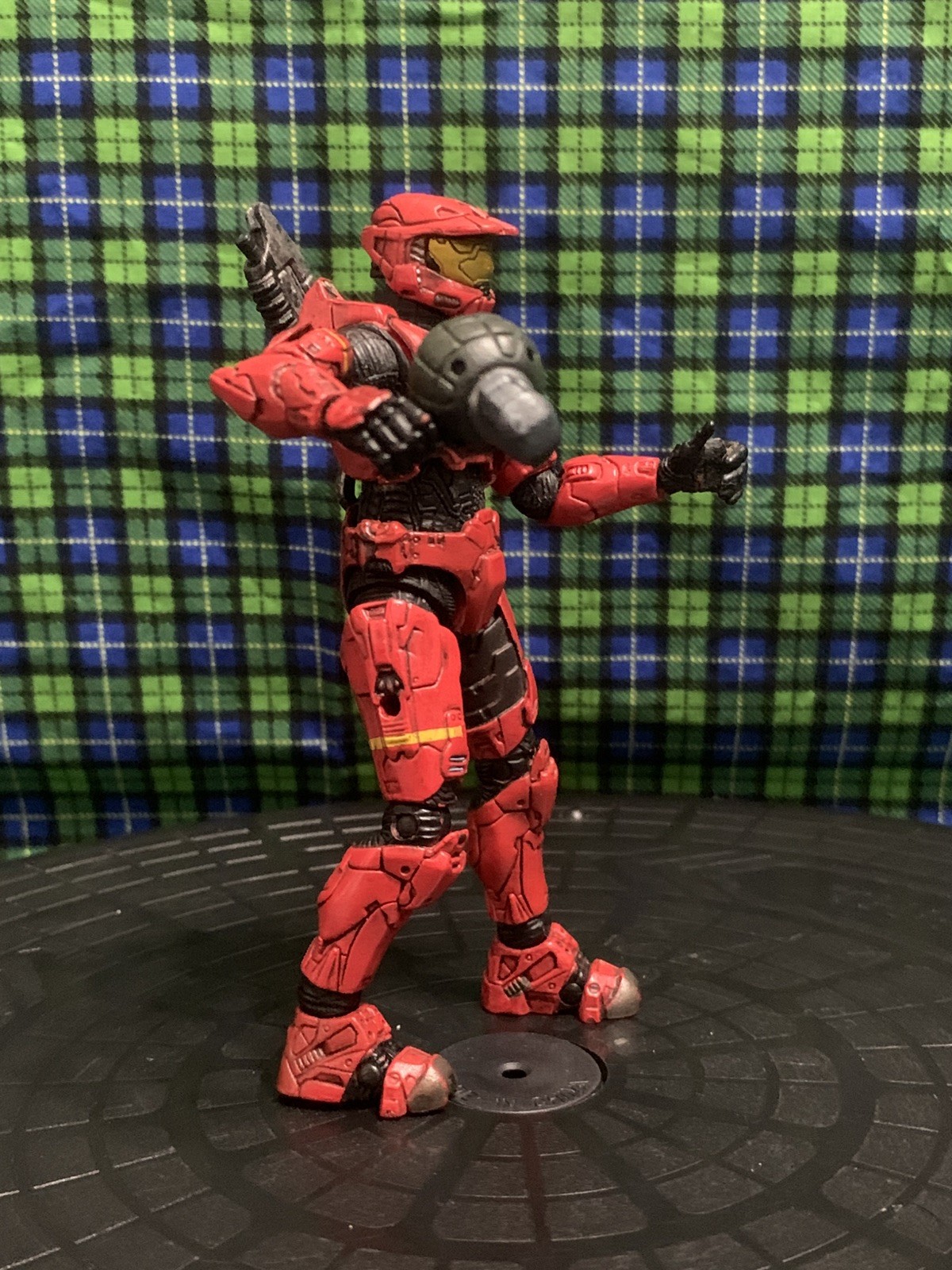 McFarlane Halo 3 Series 1 SPARTAN SOLDIER MARK VI RED figure