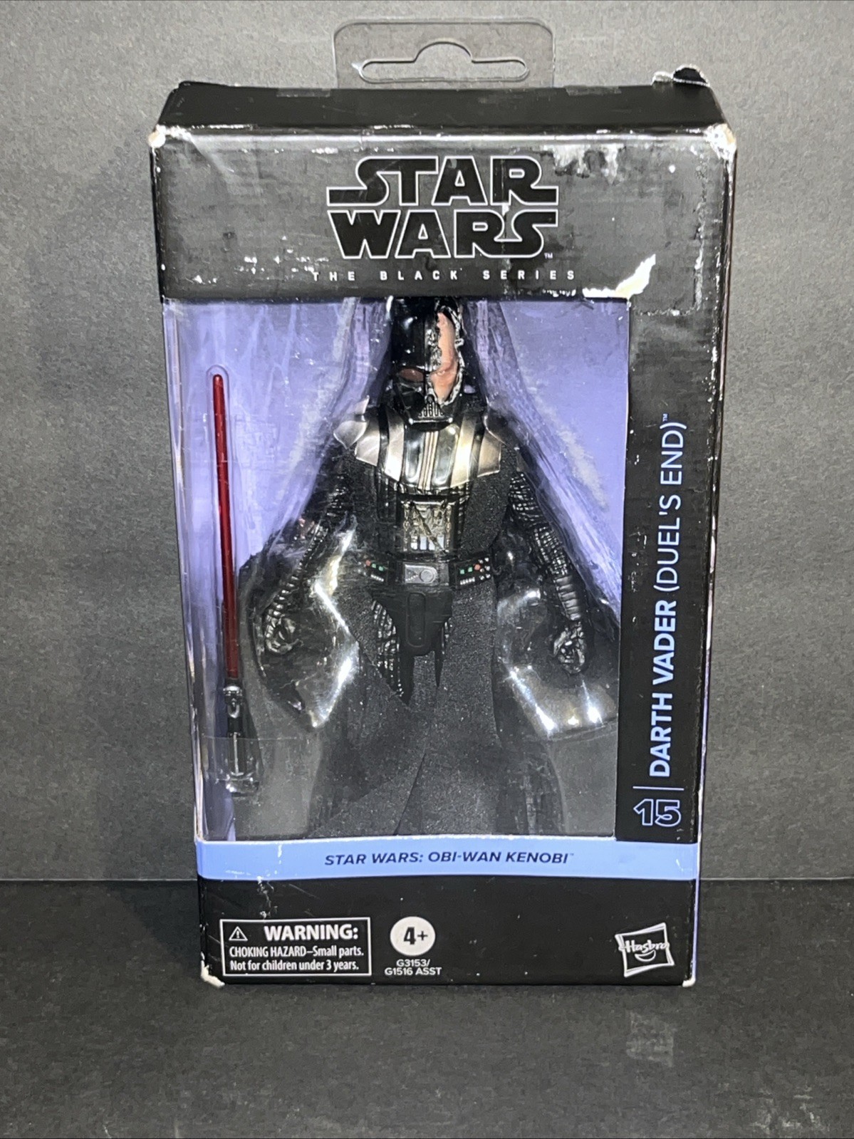 New Star Wars Obi-Wan Kenobi Black Series Darth Vader Action Figure Duel’s End