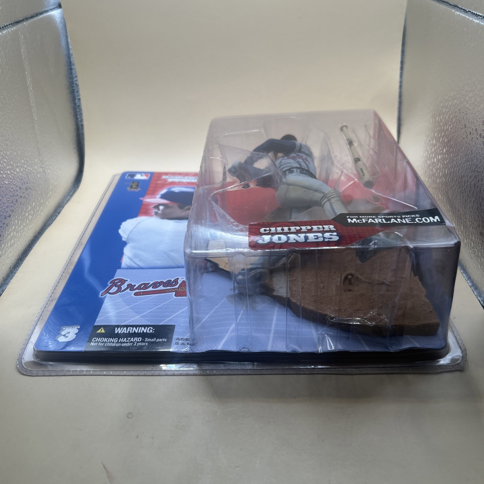 CHIPPER JONES Atlanta Braves McFarlane MLB Series 3 Baseball Figure